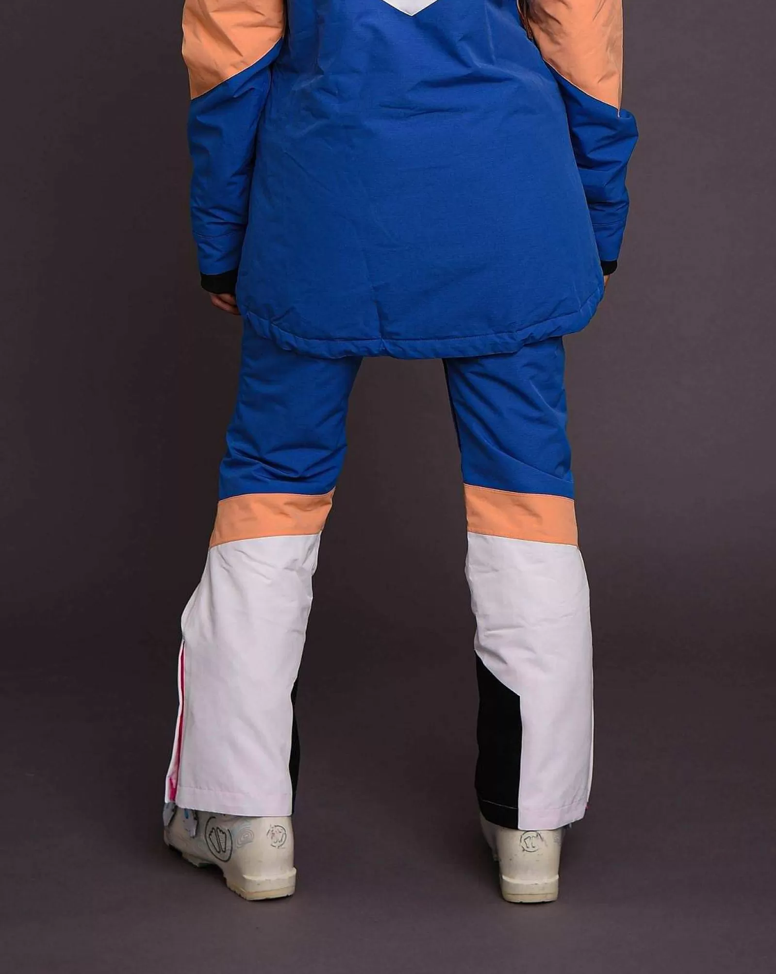 OOSC Snow Pants / Bibs<1080 Women'S Ski & Snowboard Pant - Pastel Peach, White & Blue