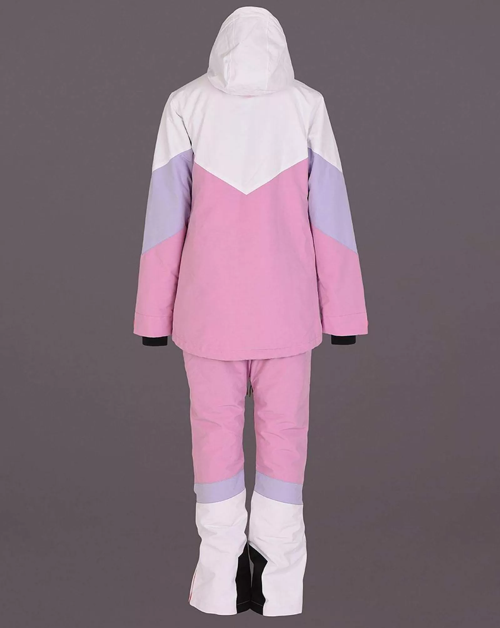 OOSC 1080 Jackets & Pants<1080 Women'S Ski & Snowboard Pant - Pastel Pink, White & Pastel Purple