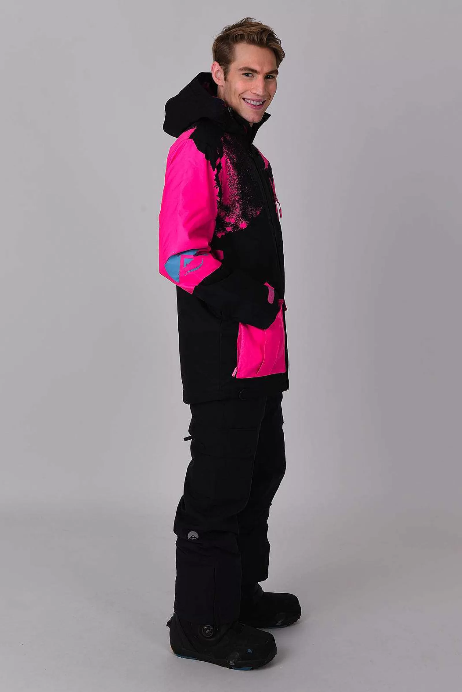 OOSC After Party Jackets<Afterparty Jacket Black & Pink Men'S
