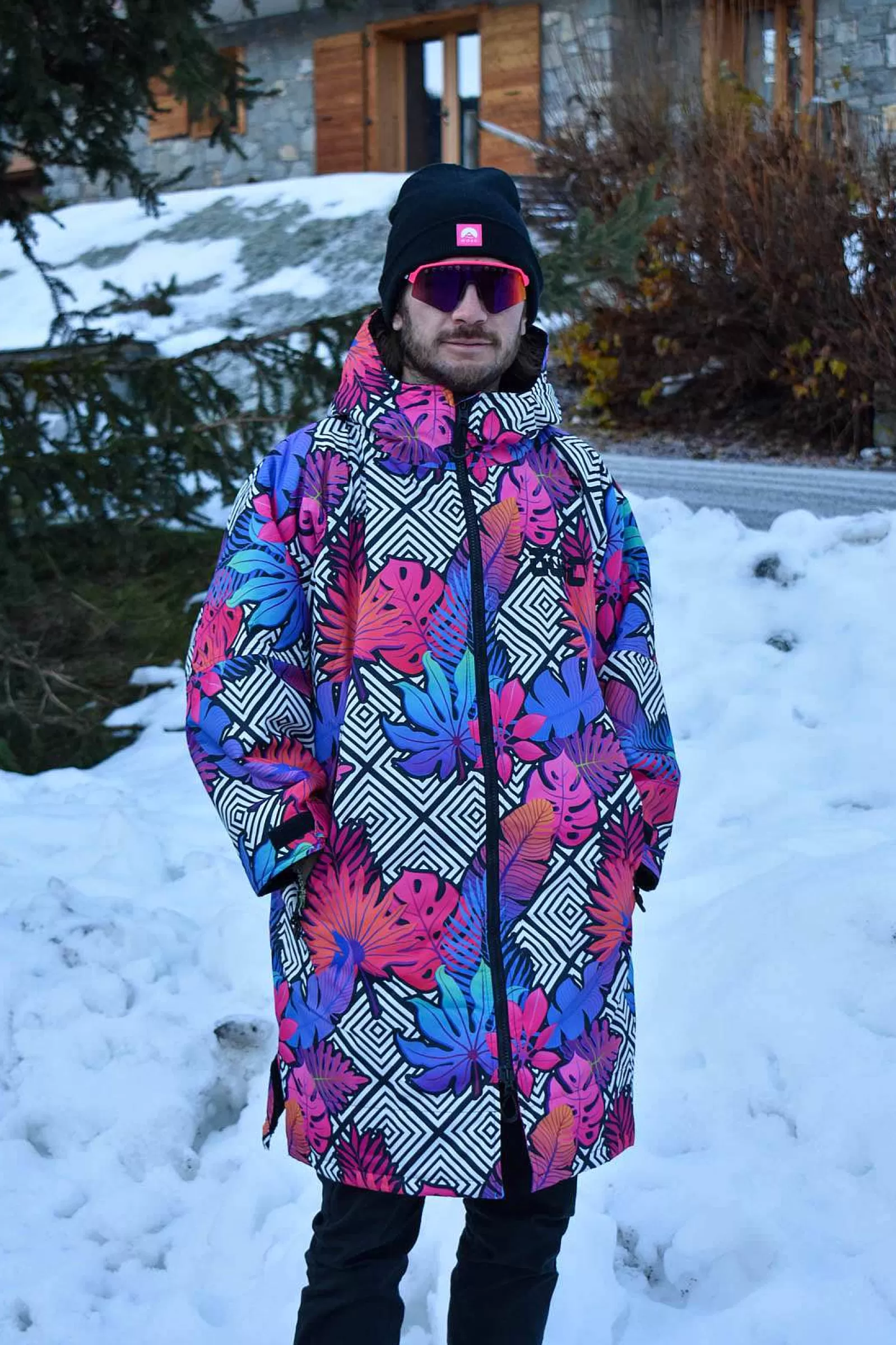 OOSC Changing Robes<B.I.G. P.O.P.P.A. Recycled Sherpa Lined Changing Robe - Men'S
