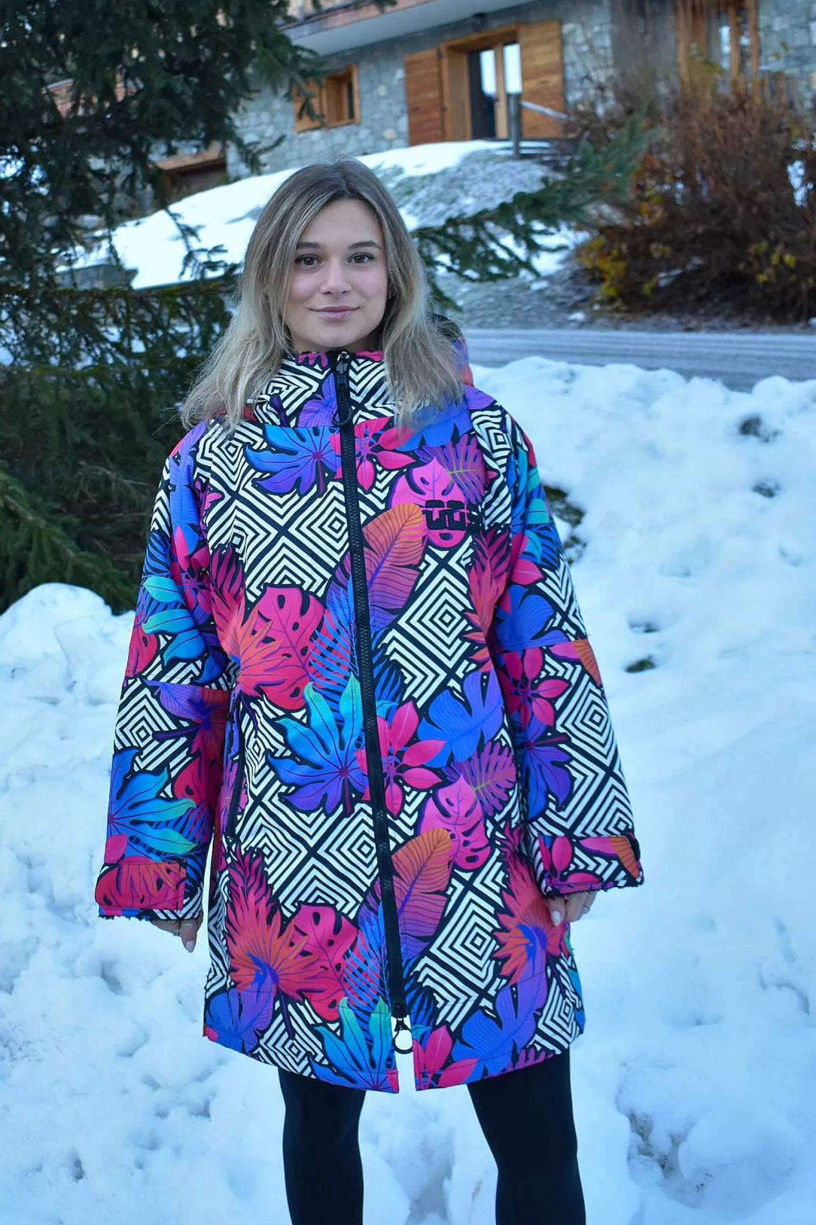 OOSC Changing Robes<B.I.G. P.O.P.P.A. Recycled Sherpa Lined Changing Robe - Women'S
