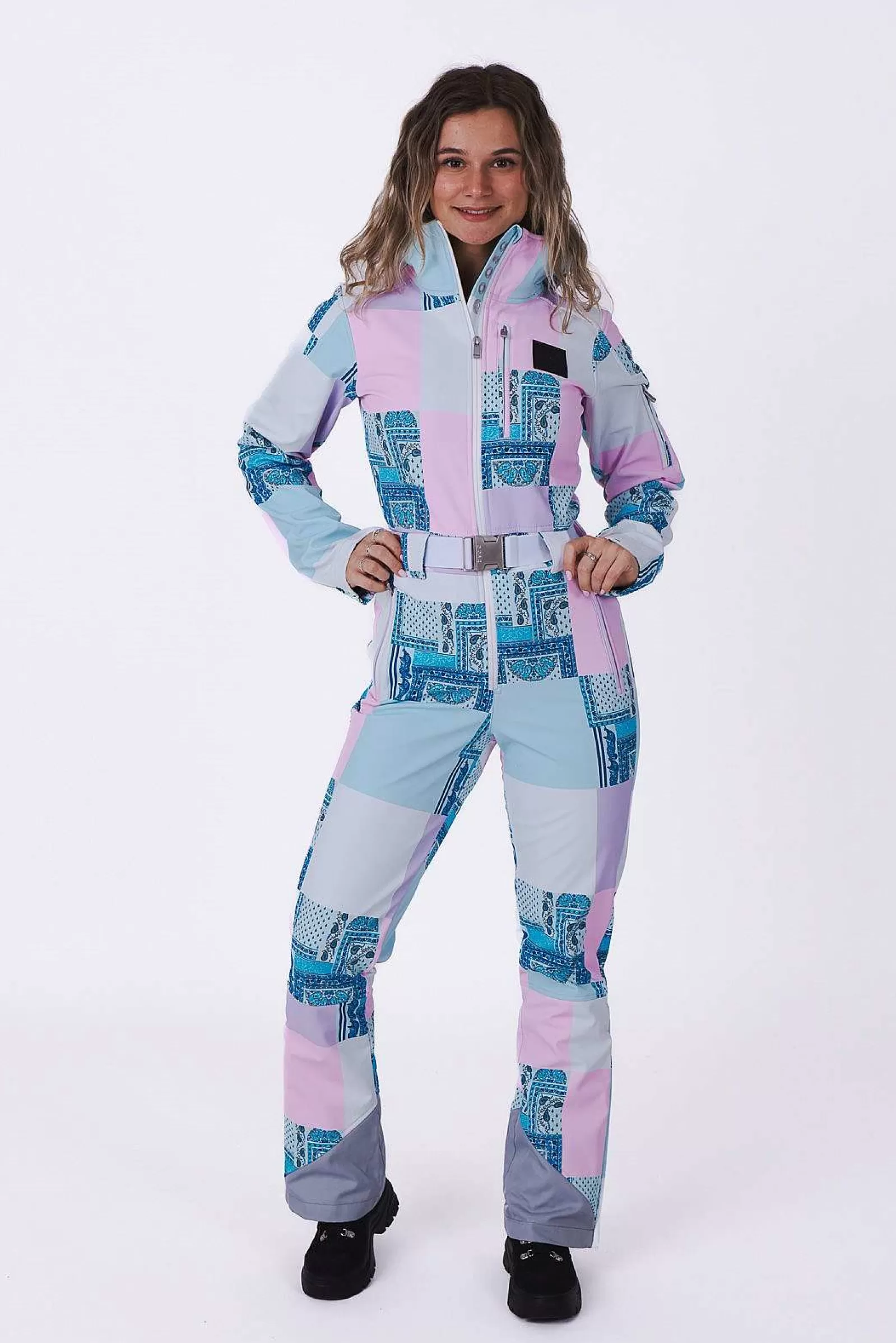OOSC Chic Luxury<Chic Ski Suit - Patchwork