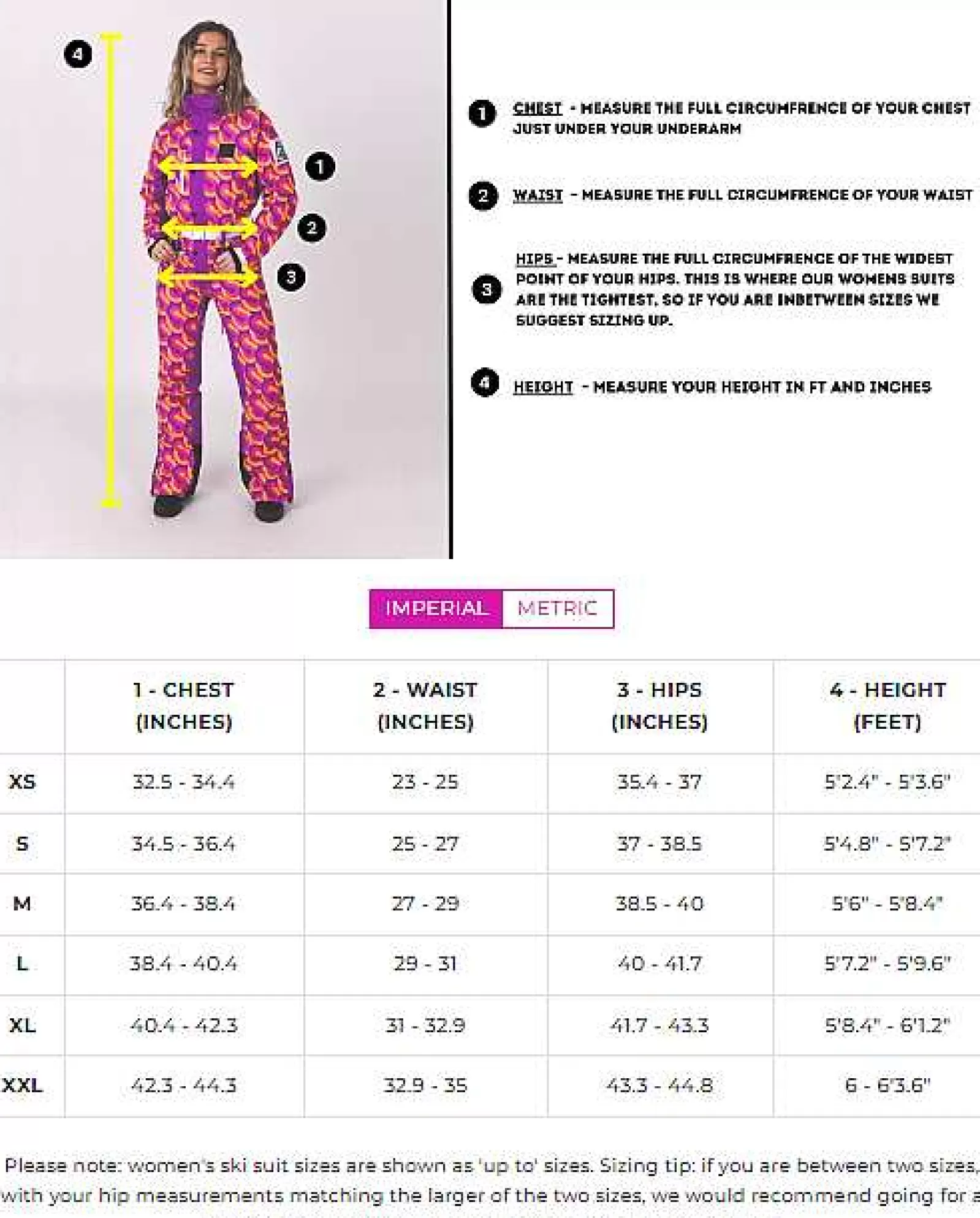 OOSC Chic Luxury<Chic Ski Suit - Patchwork