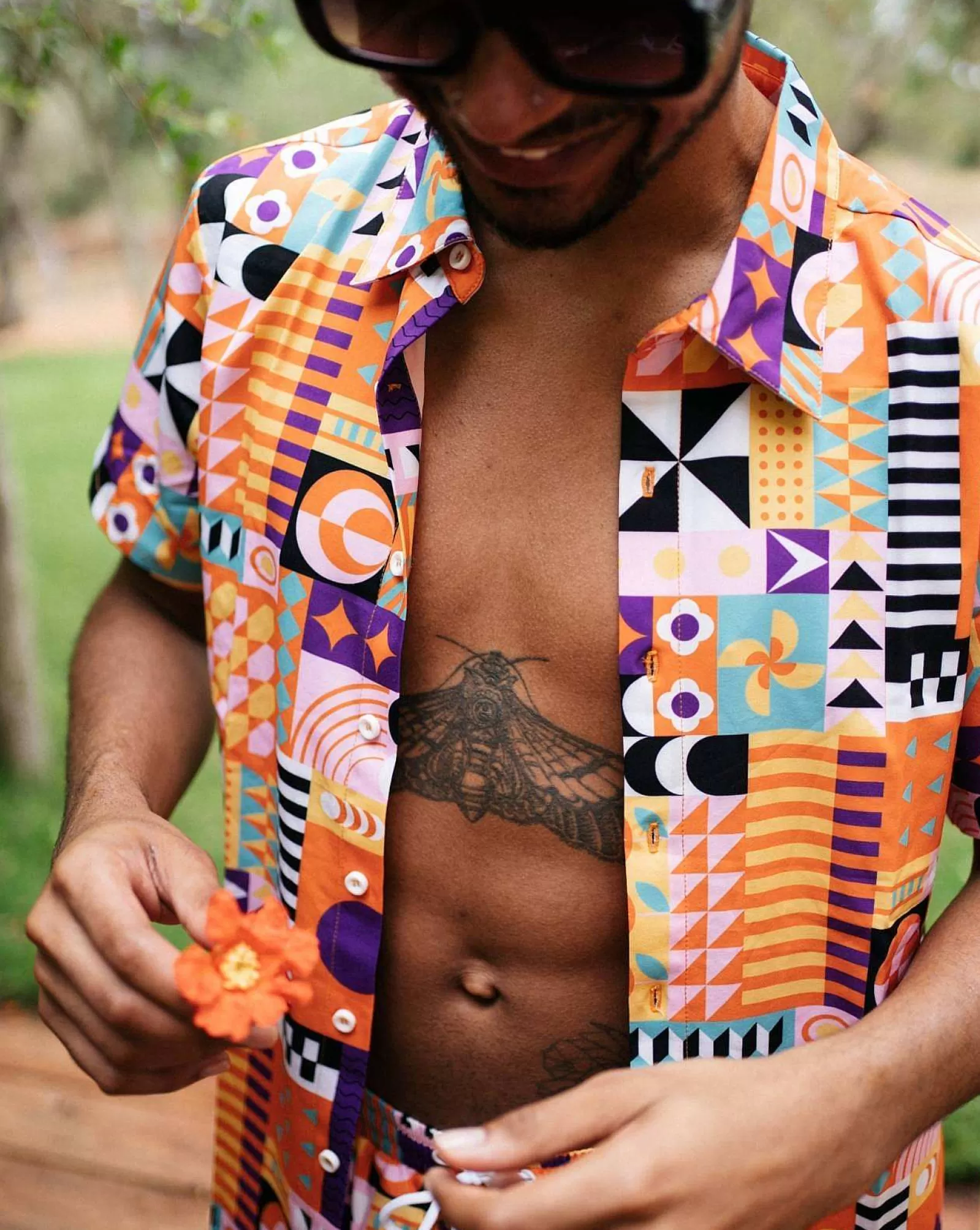 OOSC Summer Shirts<Endless Summer Men'S Short Sleeve Shirt