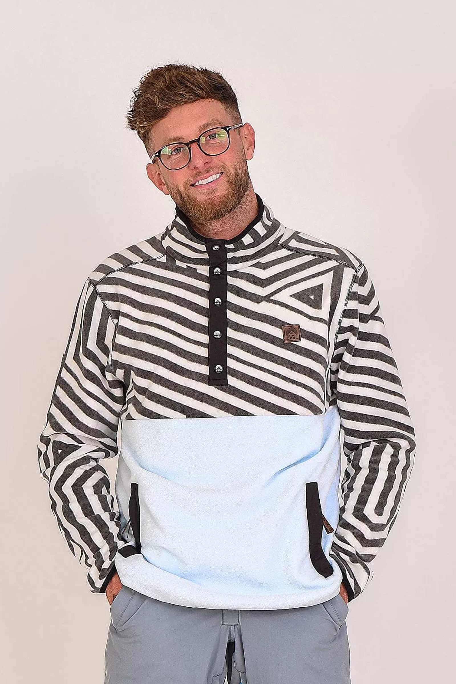 OOSC Fleeces<Fall Line Fleece Baby Blue - Men'S