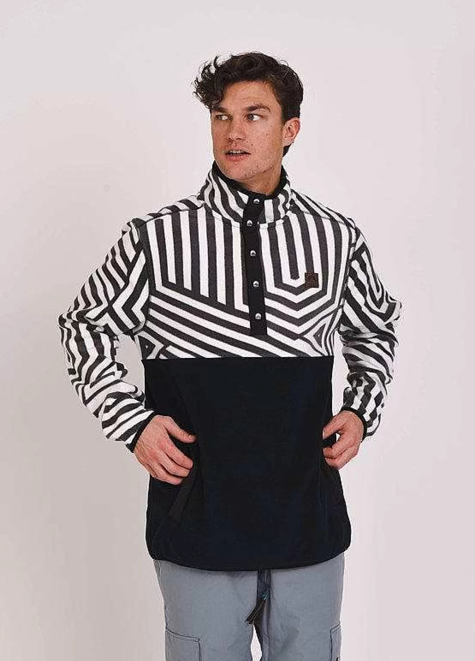 OOSC Fleeces<Fall Line Fleece Black - Men'S