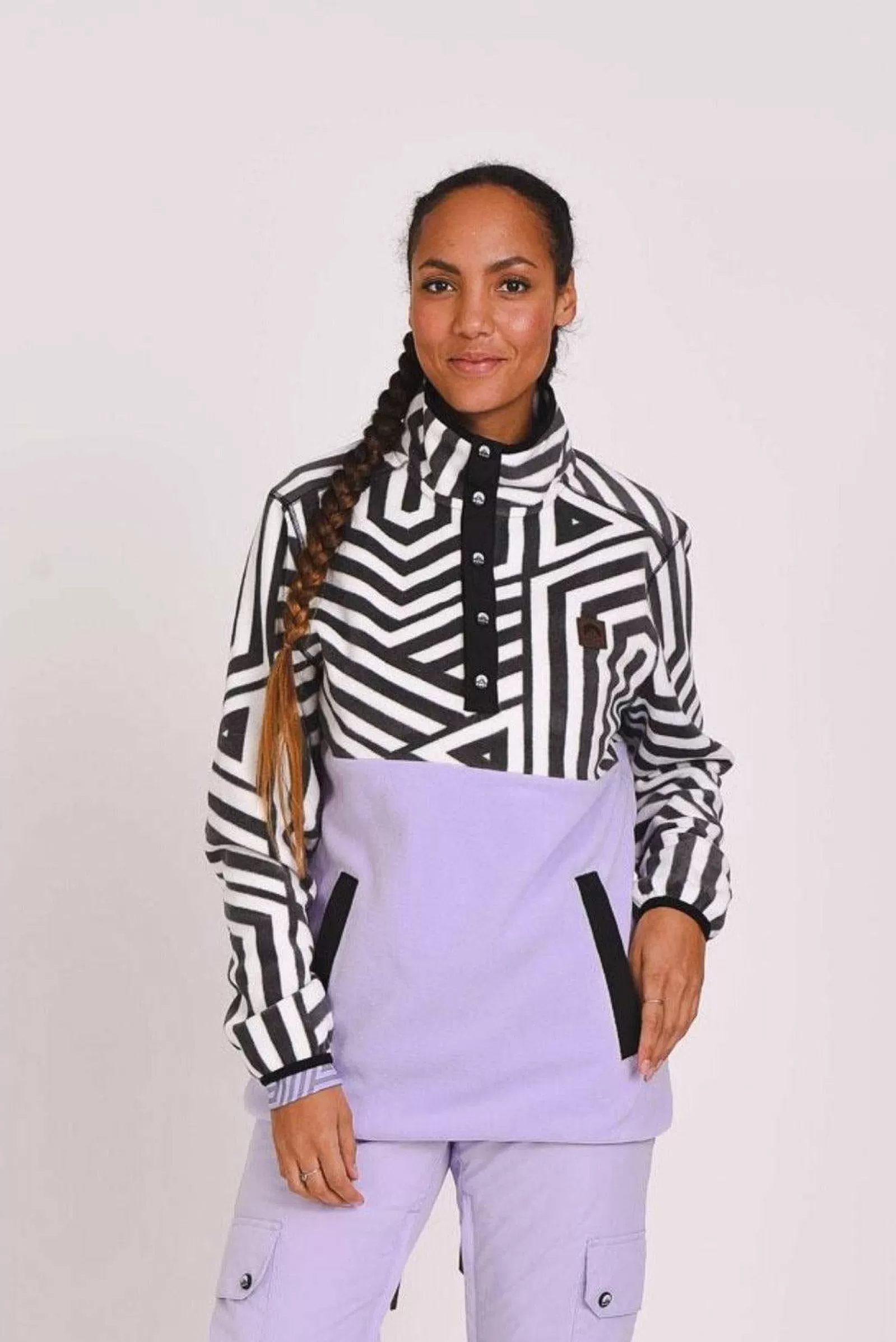 OOSC Fleece<Fall Line Fleece Purple - Women'S