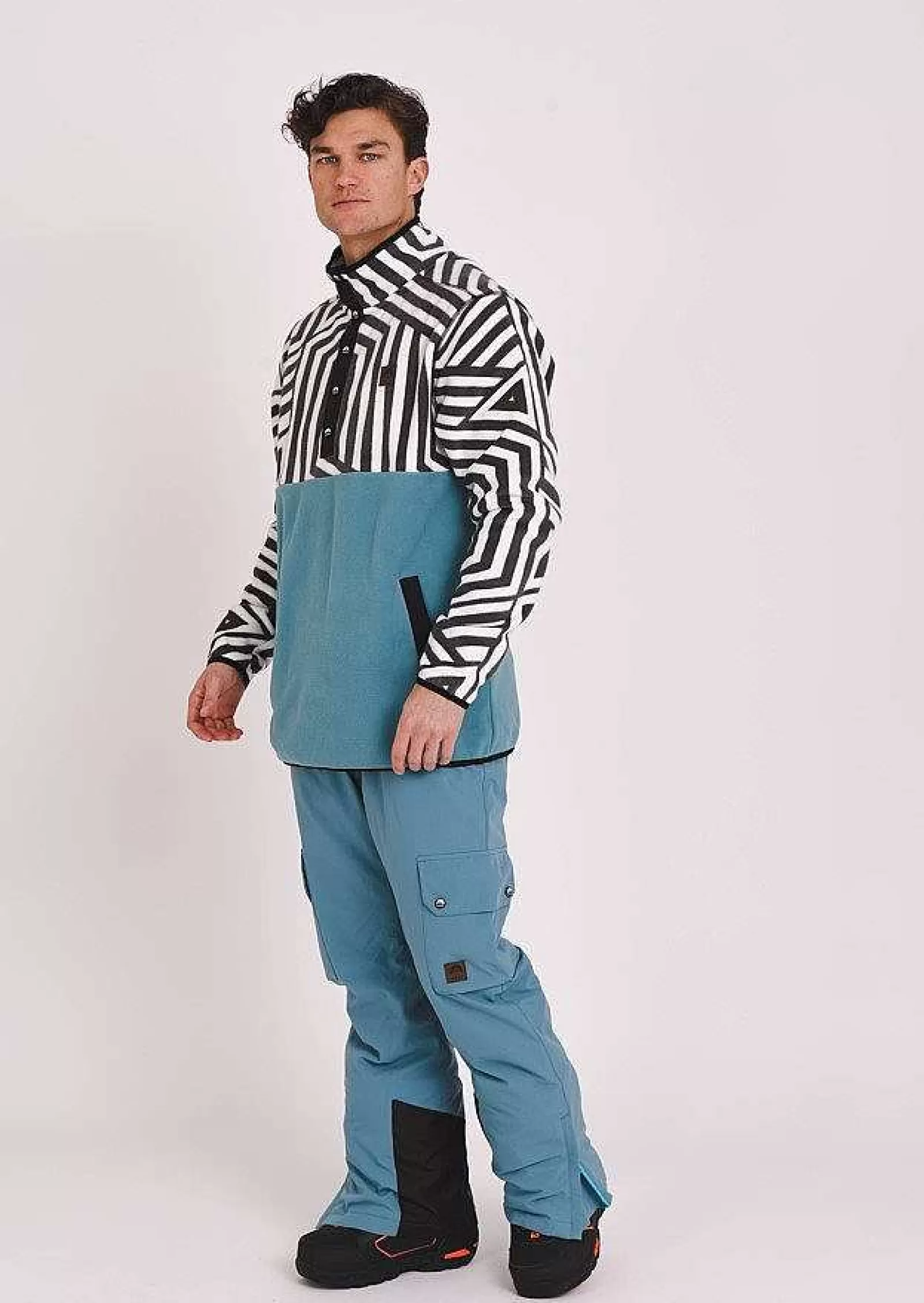 OOSC Fleeces<Fall Line Fleece Teal - Men'S