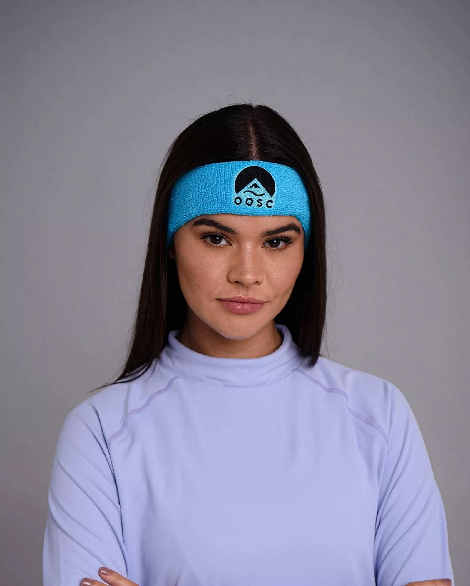 OOSC Headbands<Fluorescent Blue Headband