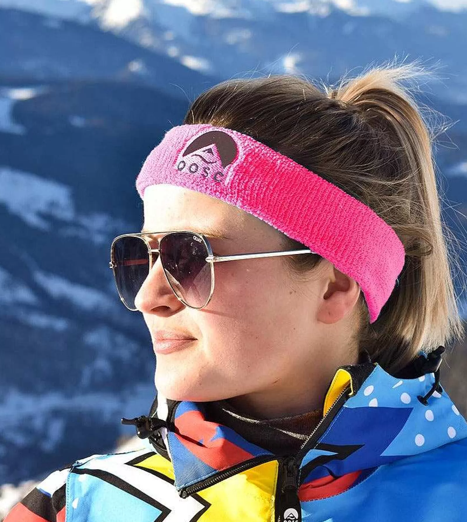 OOSC Headbands<Fluorescent Pink Headband