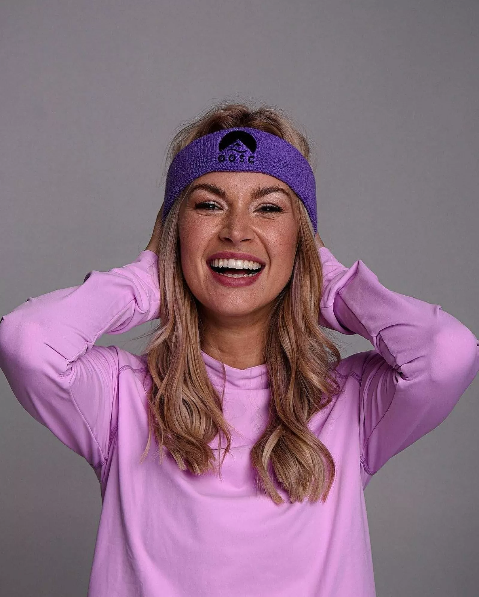 OOSC Headbands<Fluorescent Purple Headband