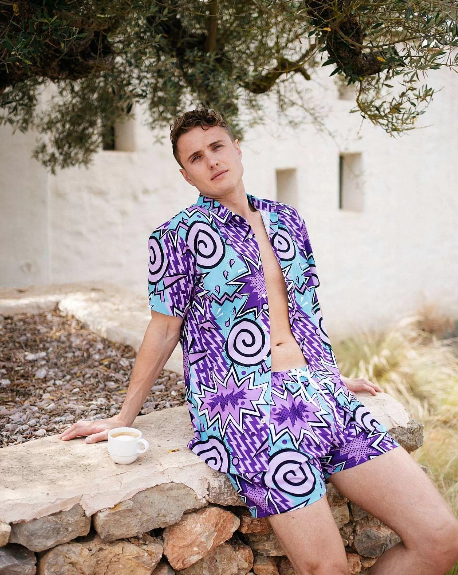 OOSC Summer Shirts<Fresh Prince Men'S Short Sleeve Shirt