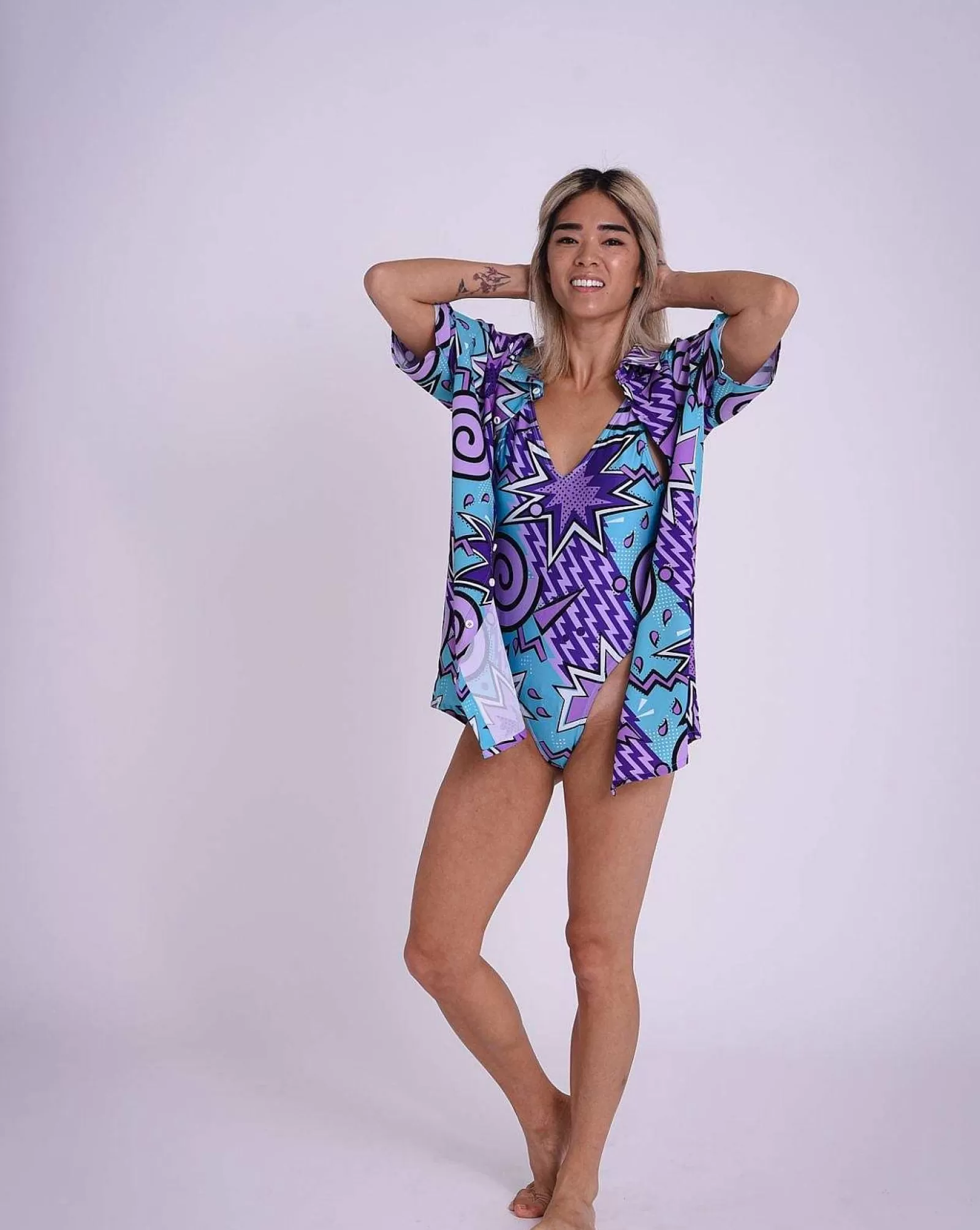 OOSC Swimsuits<Fresh Prince Onepiece Swim Suit