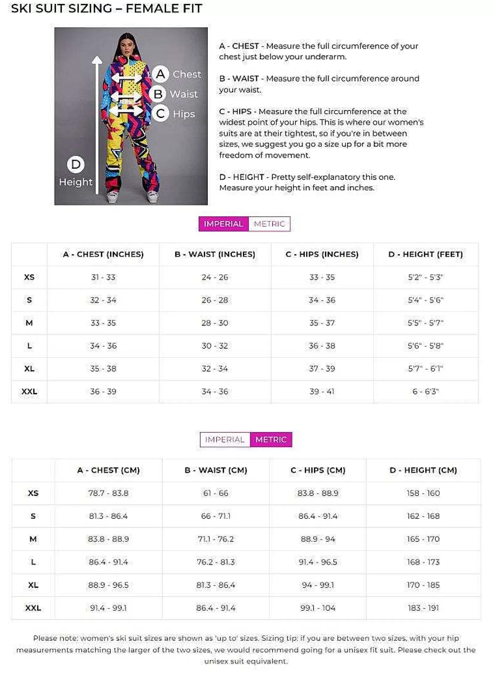 OOSC Curved Ski Suits<Future Shock Curved Female Ski Suit