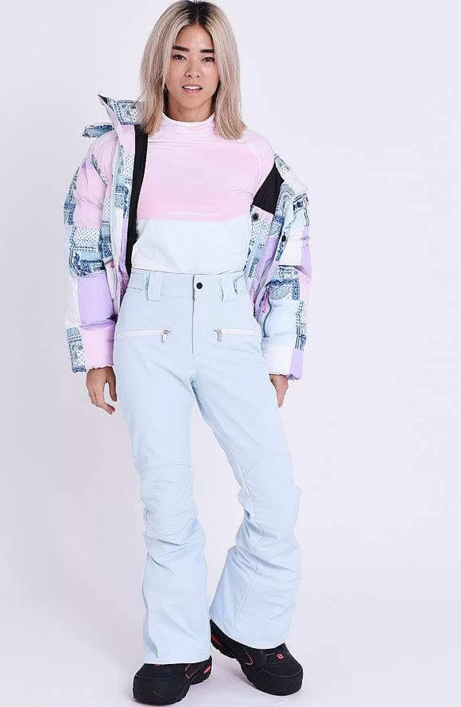 OOSC Snow Pants / Bibs<Ice Blue Chic Pants