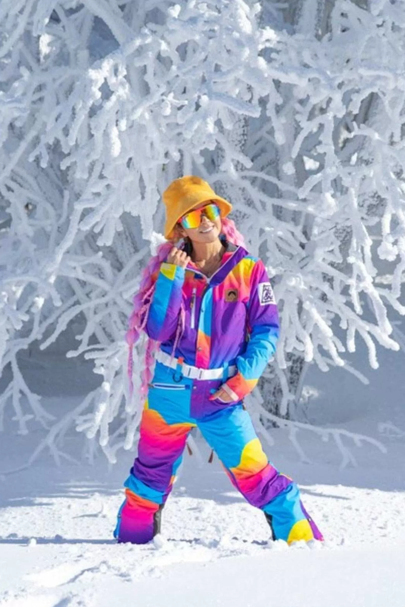 OOSC Curved Ski Suits<Mambo Sunset Curved Female Ski Suit