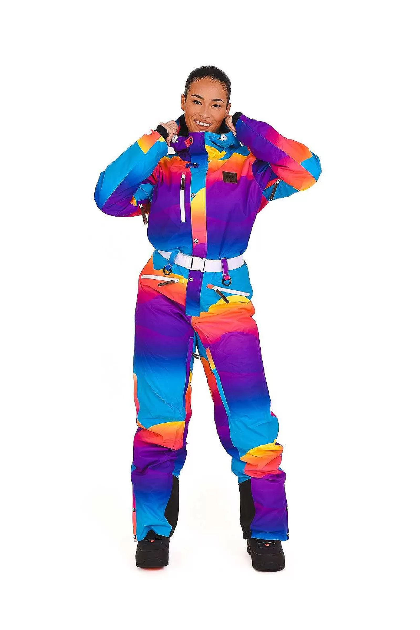 OOSC Ski Suits<Mambo Sunset Ski Suit - Women'S Curved