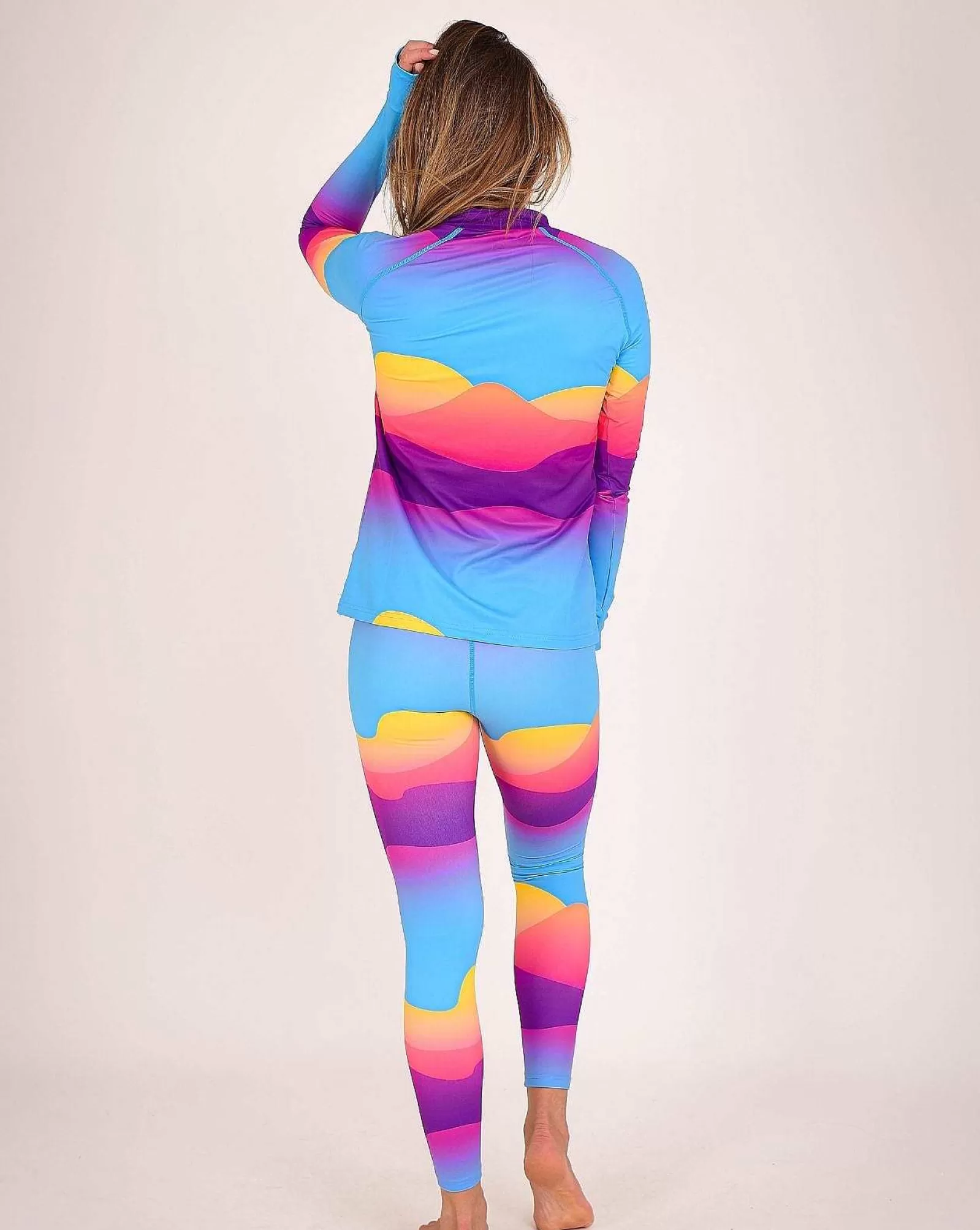 OOSC Baselayers<Mambo Sunset Women'S Base Layer Leggings