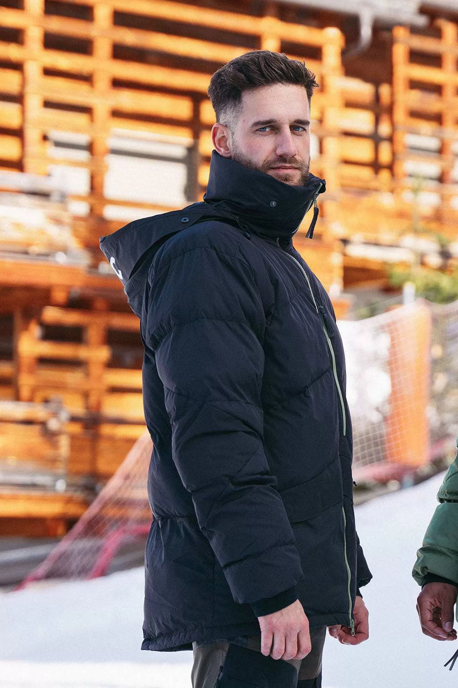 OOSC Puffer Jackets<Men'S Puffer Jacket Black