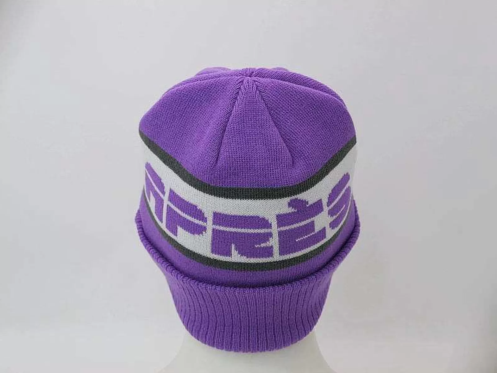OOSC Beanies< Apres Beanie - Purple, White, Grey