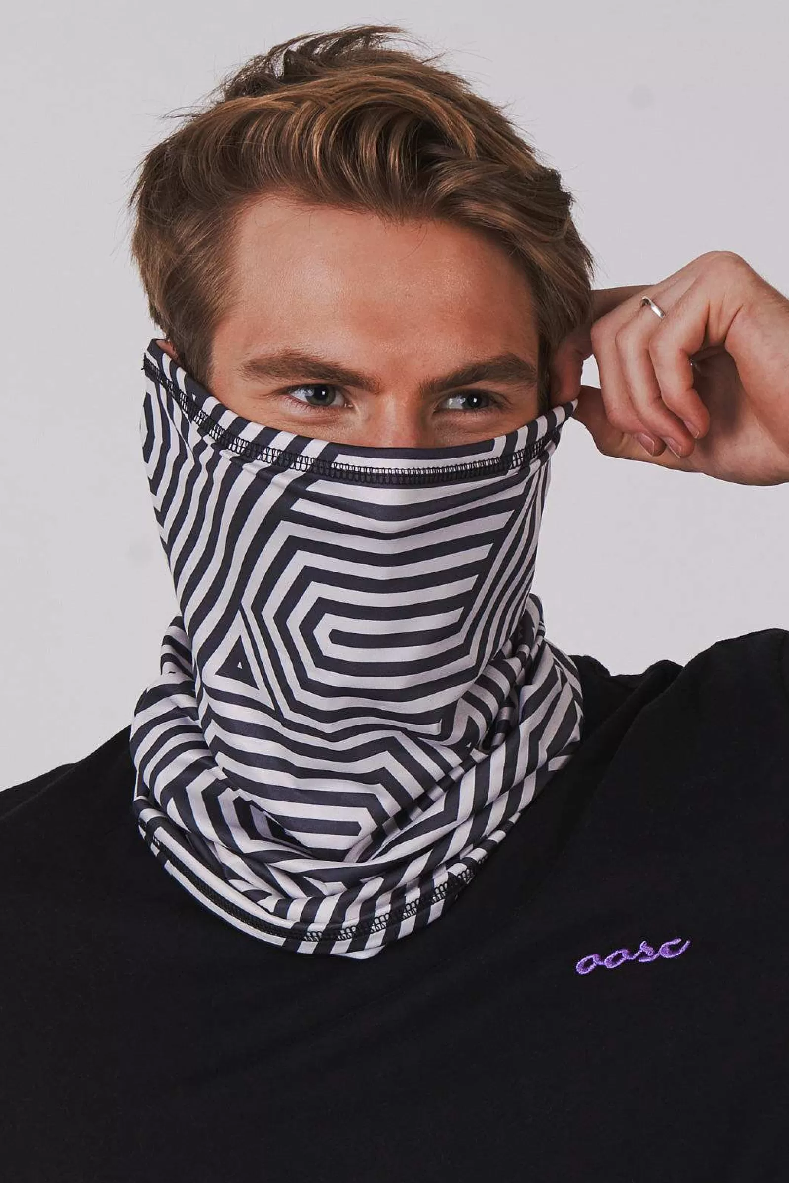 OOSC Neck Warmers< Neckwarmer - Fall Line Print