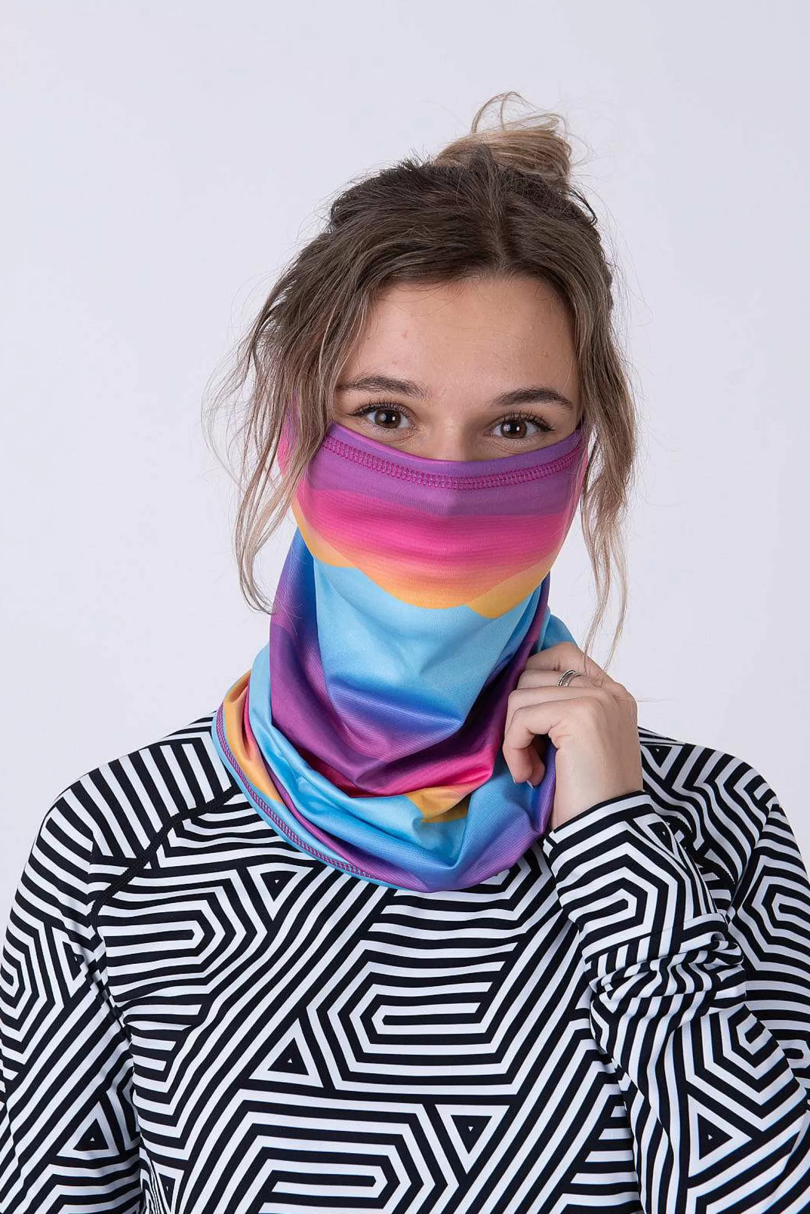 OOSC Neck Warmers< Neckwarmer - Mambo Sunset Print