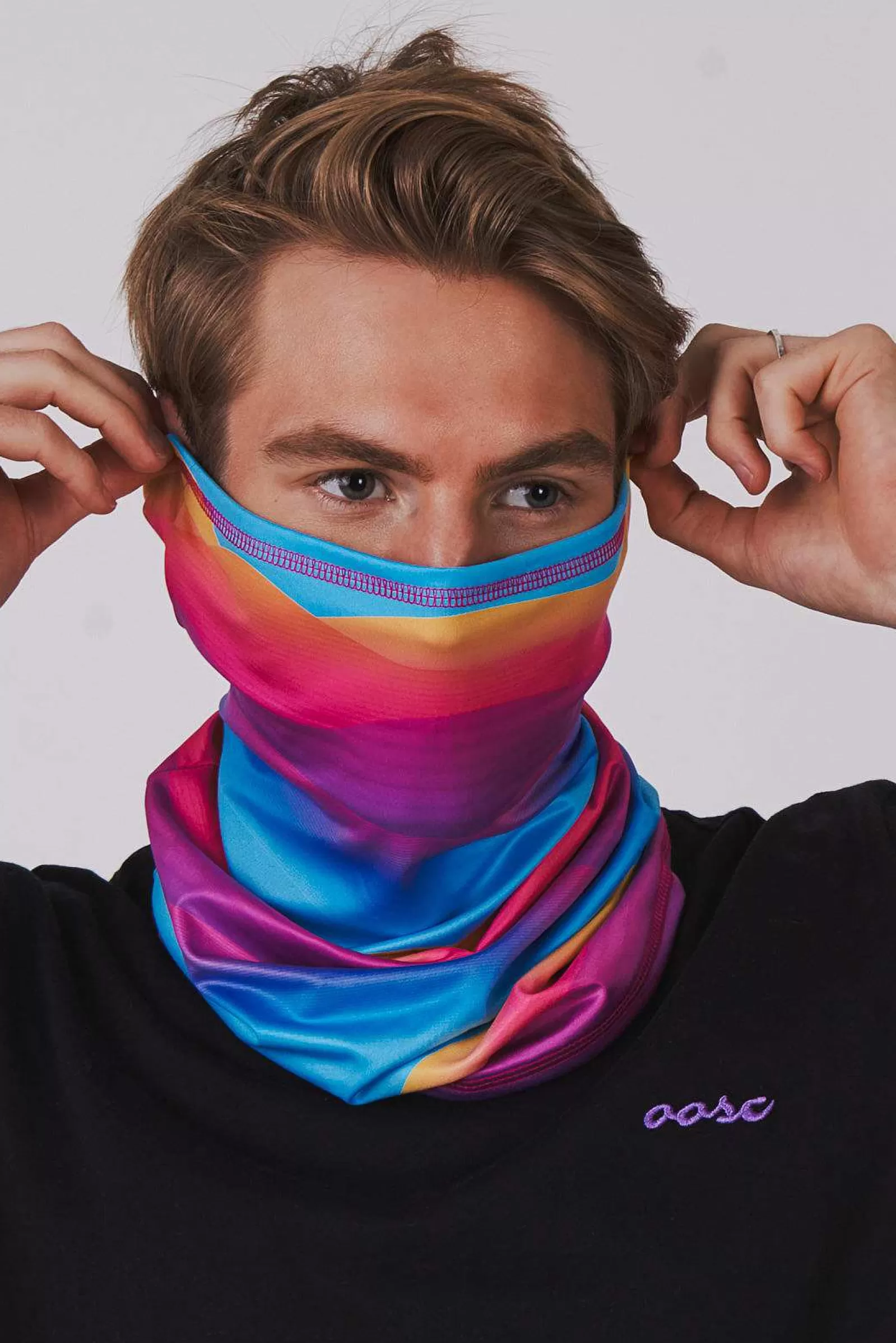 OOSC Neck Warmers< Neckwarmer - Mambo Sunset Print