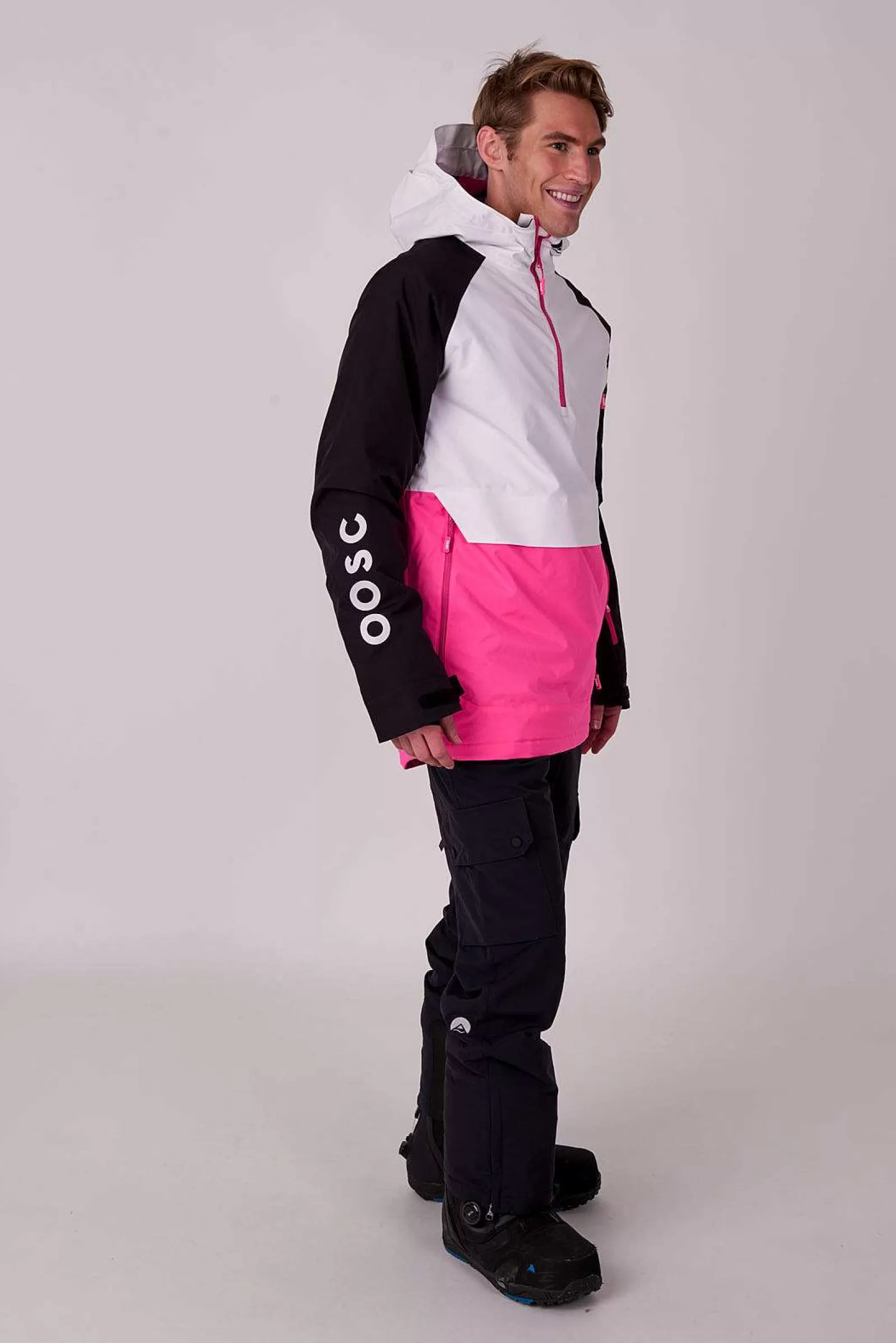 OOSC Snow Park Overhead Jackets< Sp Overhead Pink