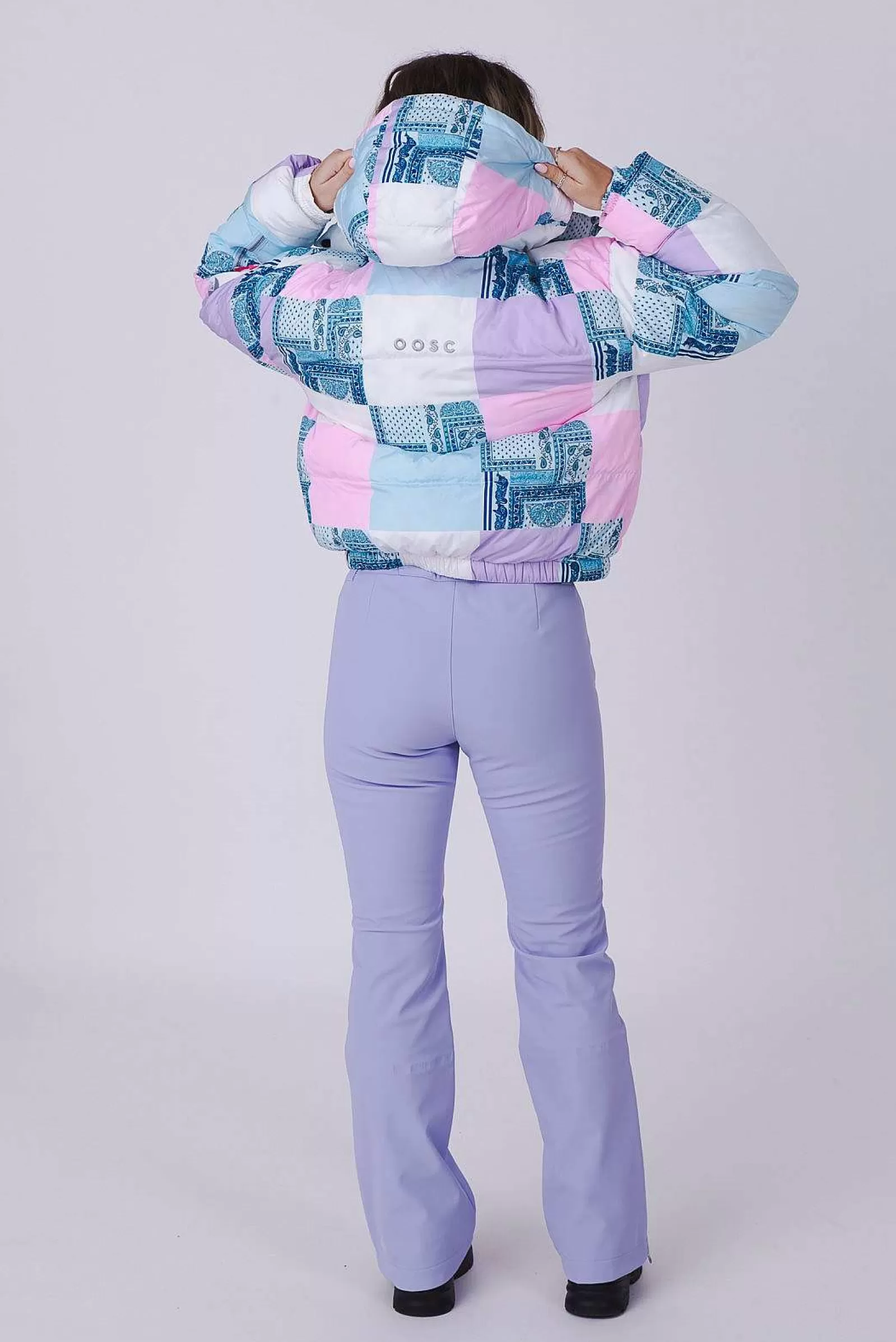 OOSC Chic Luxury<Patchwork Chic Puffer Jacket