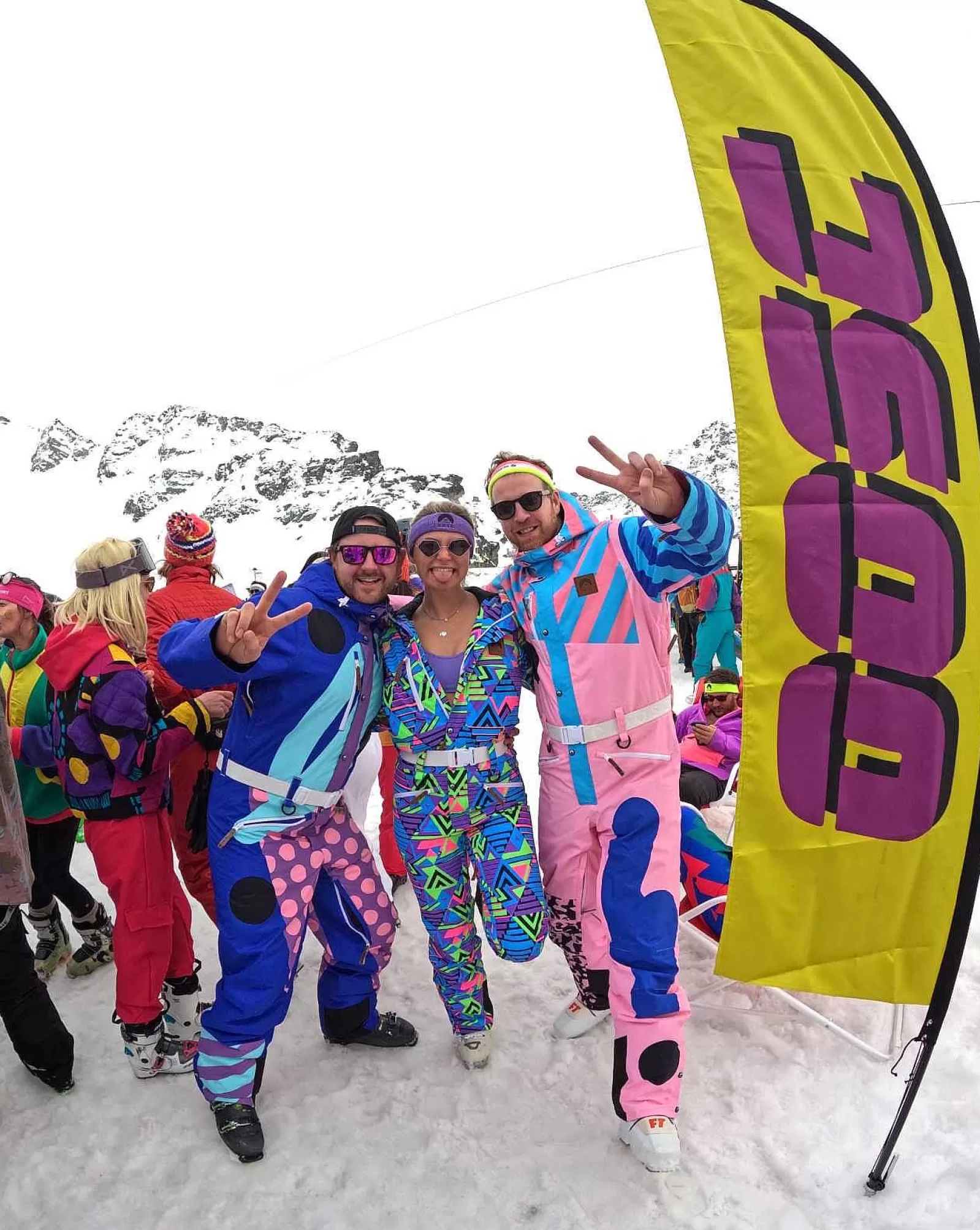 OOSC Ski Suits<Penfold In Pink Ski Suit - Men'S