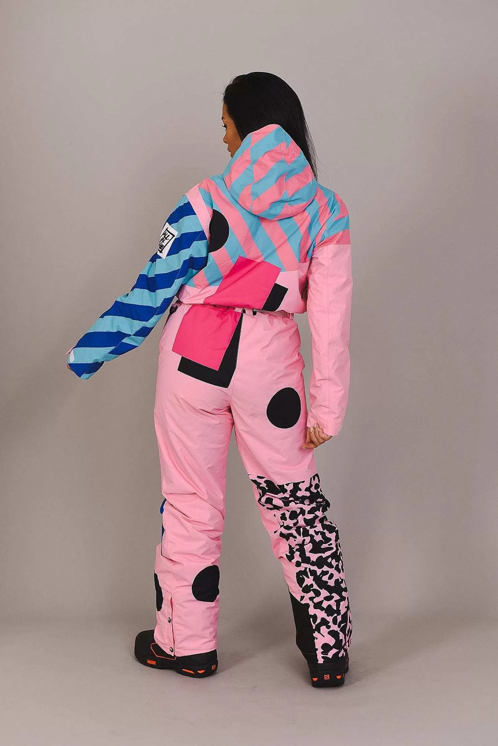 OOSC Curved Ski Suits<Penfold In Pink Ski Suit - Women'S Curved