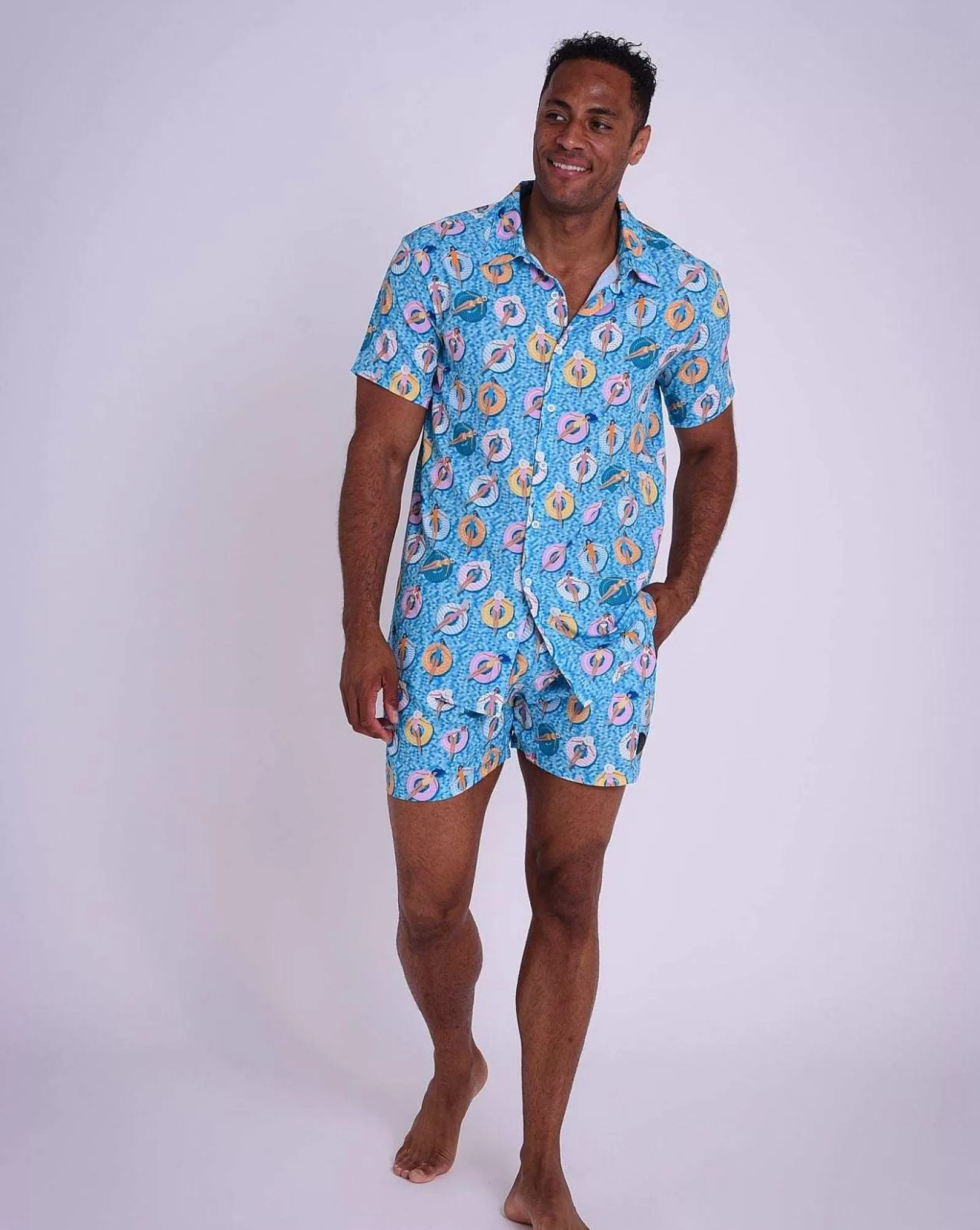 OOSC Summer Shirts<Poolside Men'S Short Sleeve Shirt