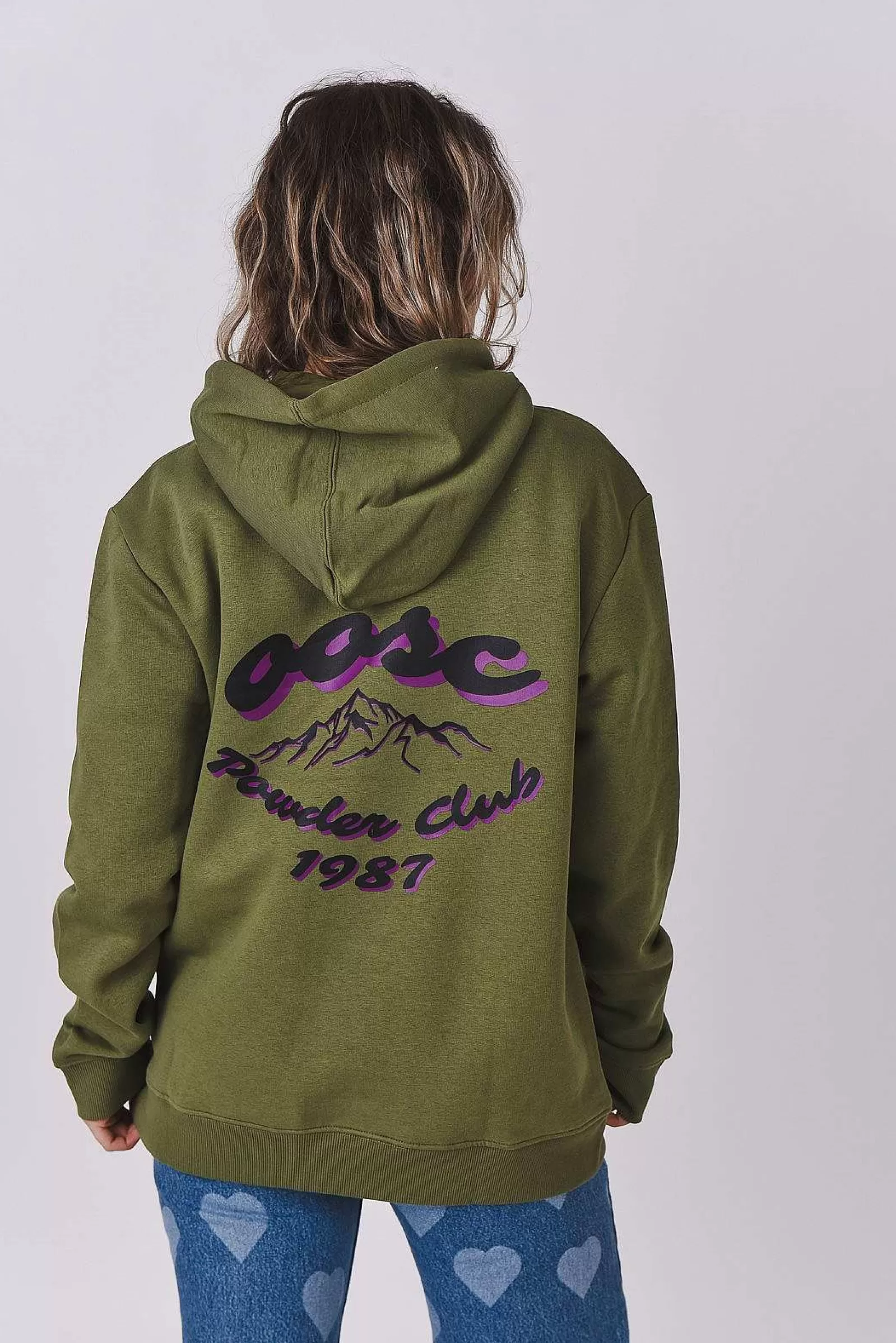 OOSC Hoodies<Powder Club Hoodie - Khaki