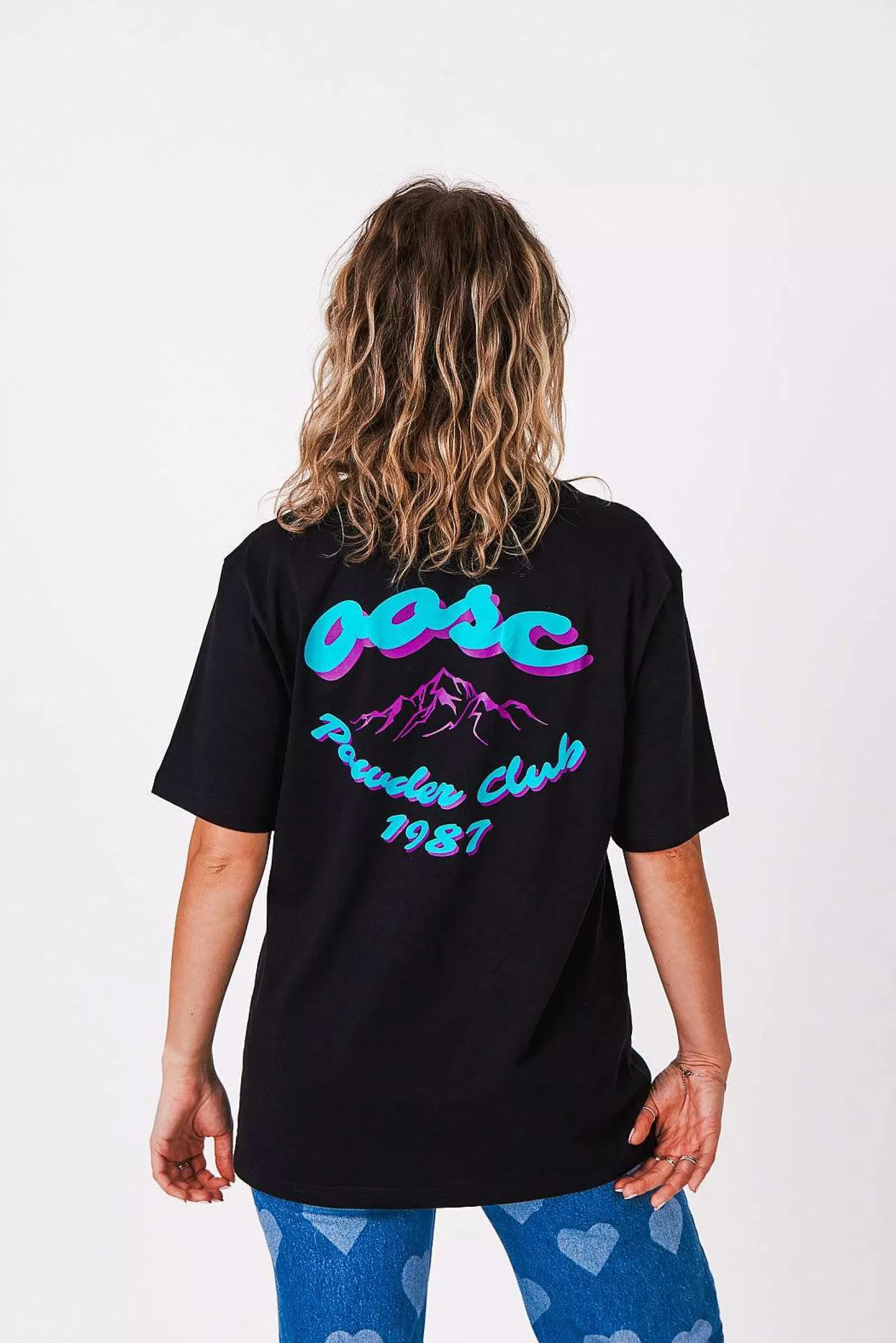 OOSC Tees<Powder Club T-Shirt - Black