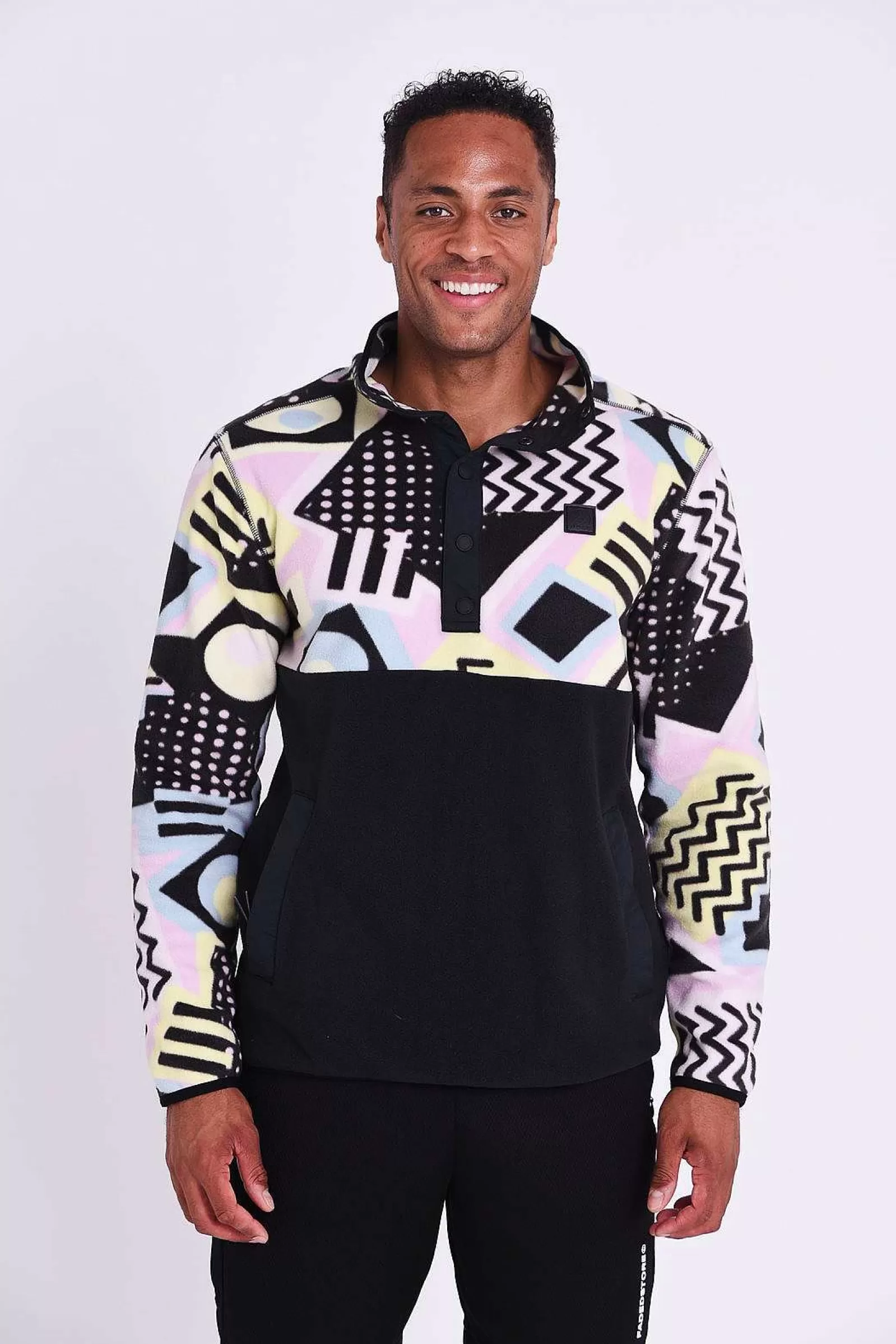 OOSC Fleeces<Saved By The Bell Fleece Black - Men'S