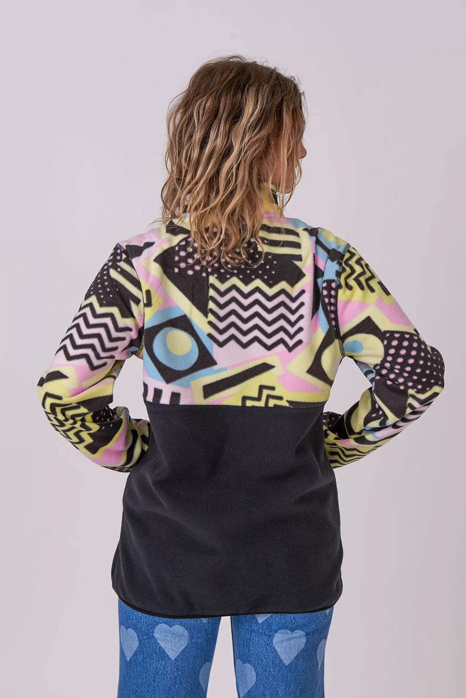 OOSC Fleece<Saved By The Bell Fleece Black - Women'S