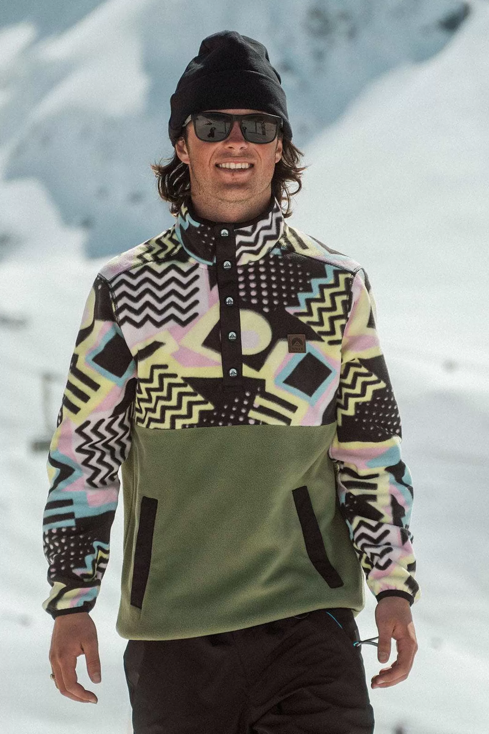 OOSC Fleeces<Saved By The Bell Fleece Khaki - Men'S