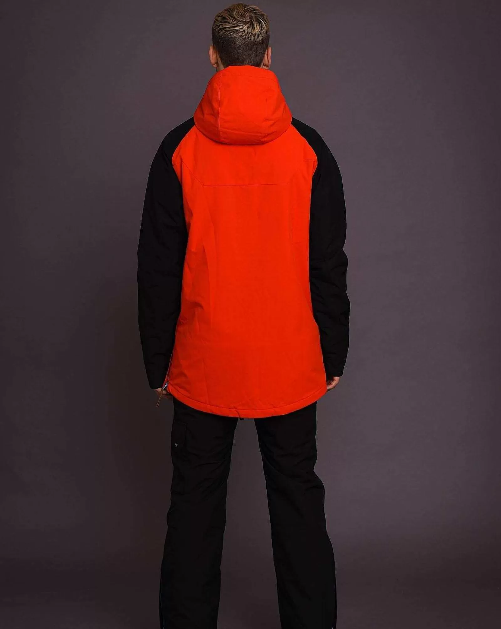 OOSC Snow Jackets<Snow Park Overhead Jacket - White & Red