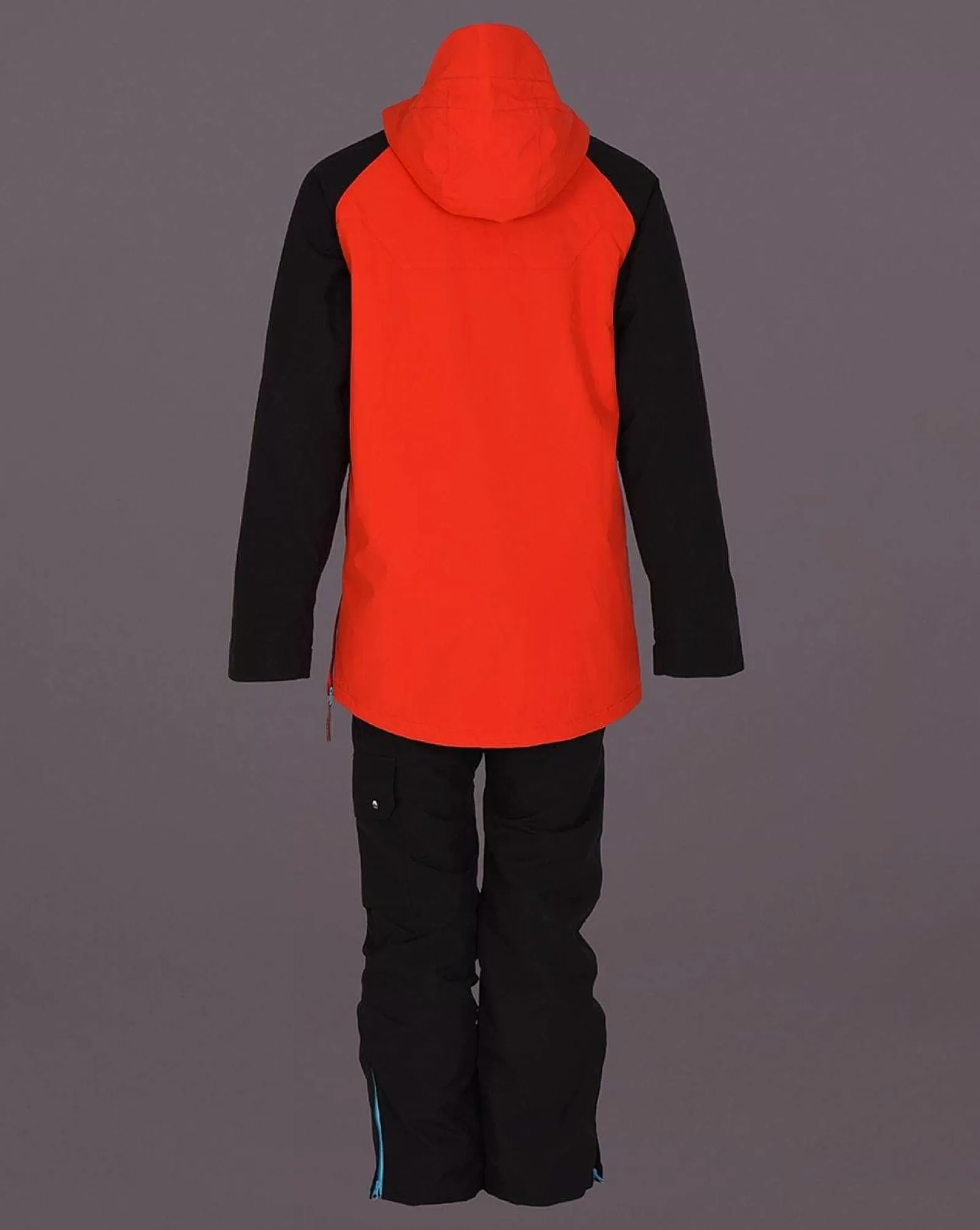 OOSC Snow Jackets<Snow Park Overhead Jacket - White & Red