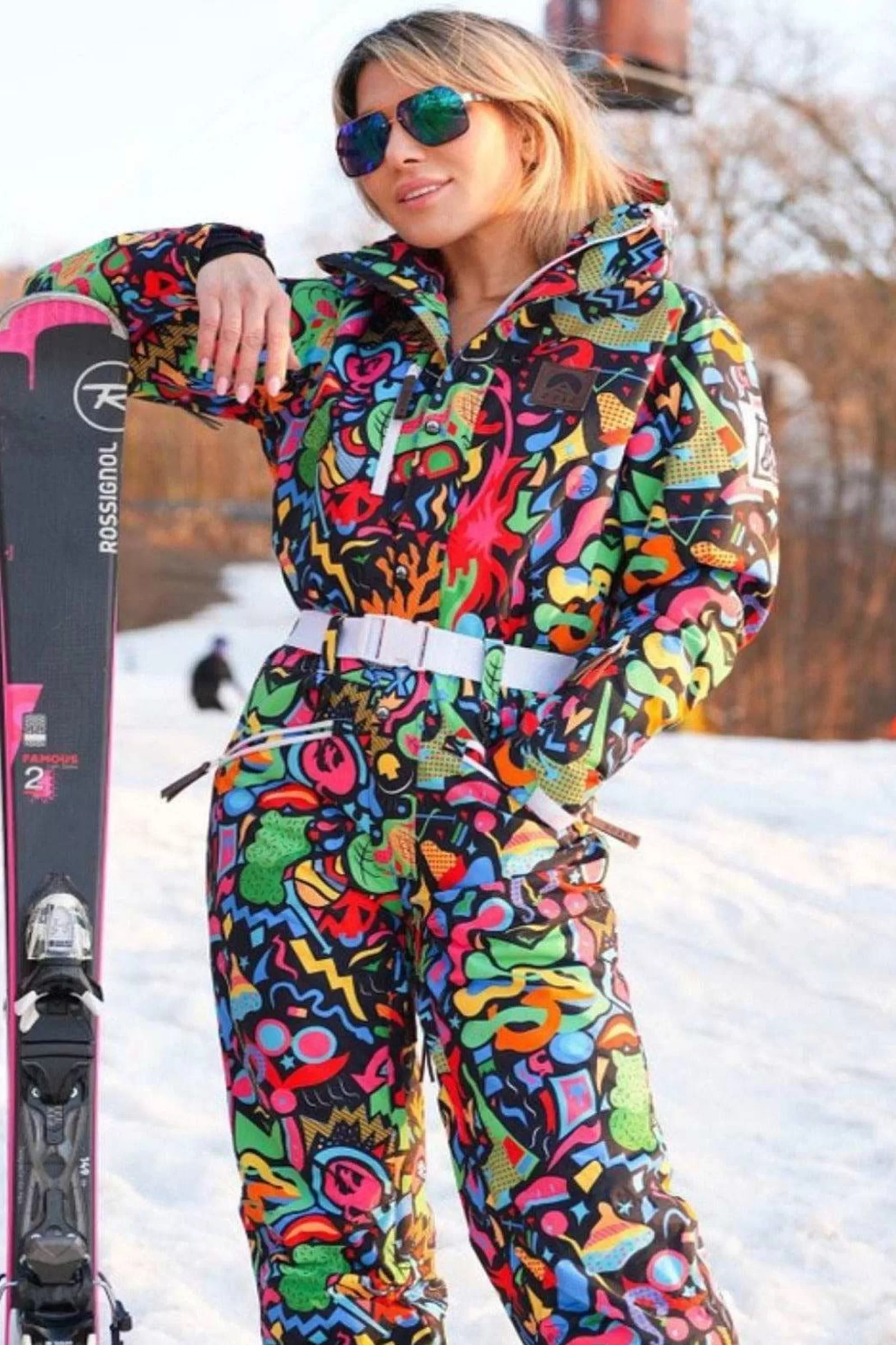 OOSC Ski Suits<Stairway To Heaven Curved Female Ski Suit