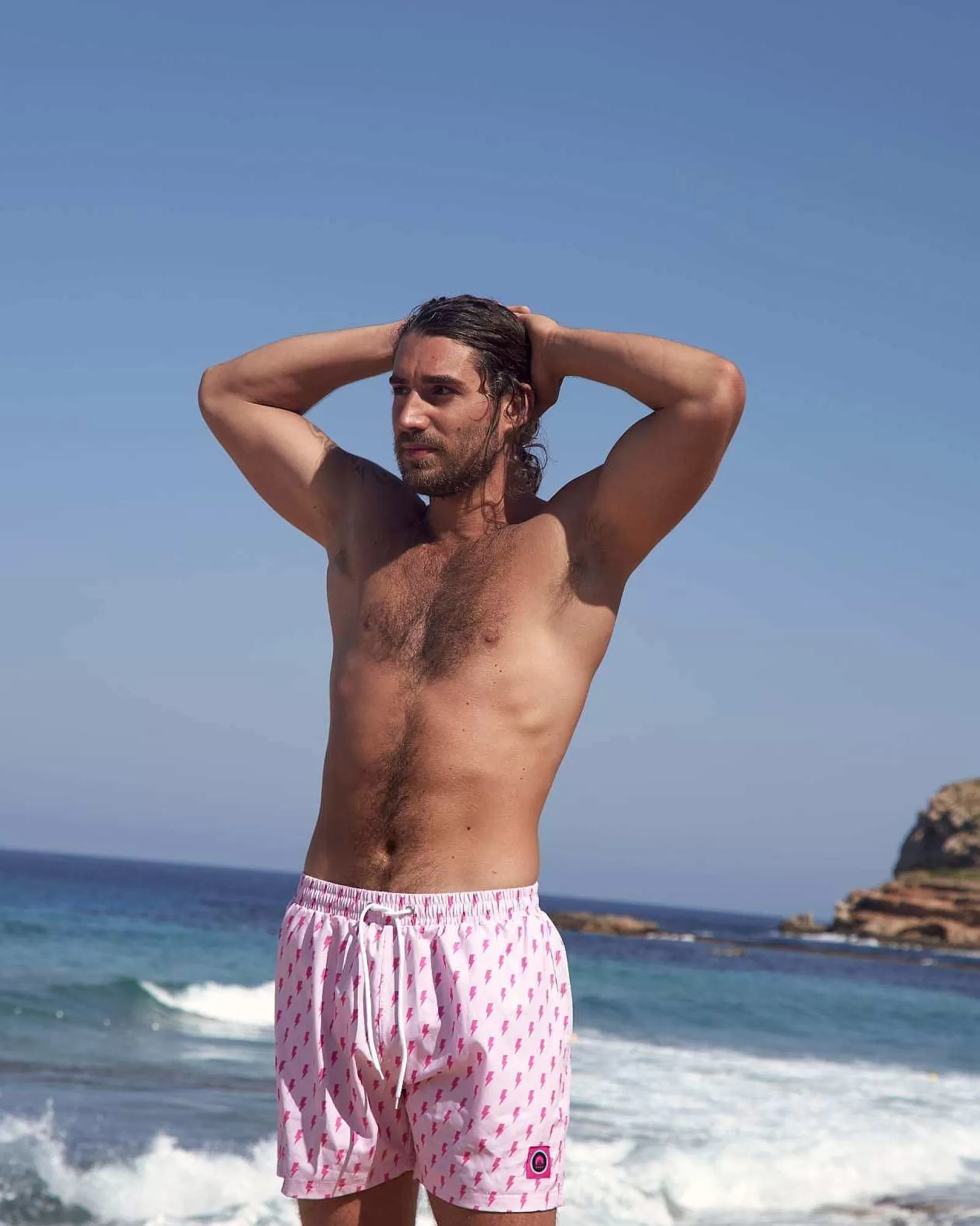 OOSC Swim Shorts<Strike Of Luck Men'S Swim Shorts