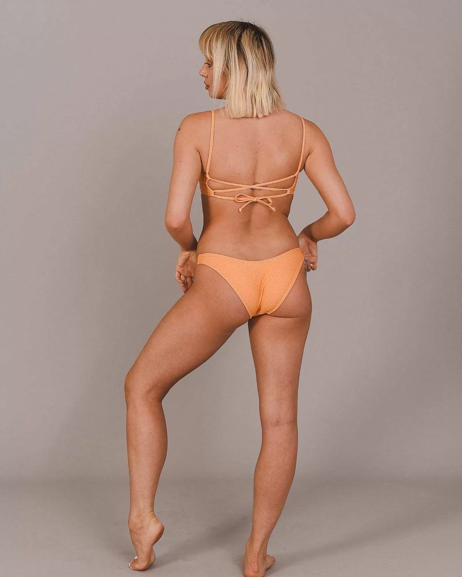 OOSC Bikinis<Tangerine Squeeze Brazilian Bikini Bottoms