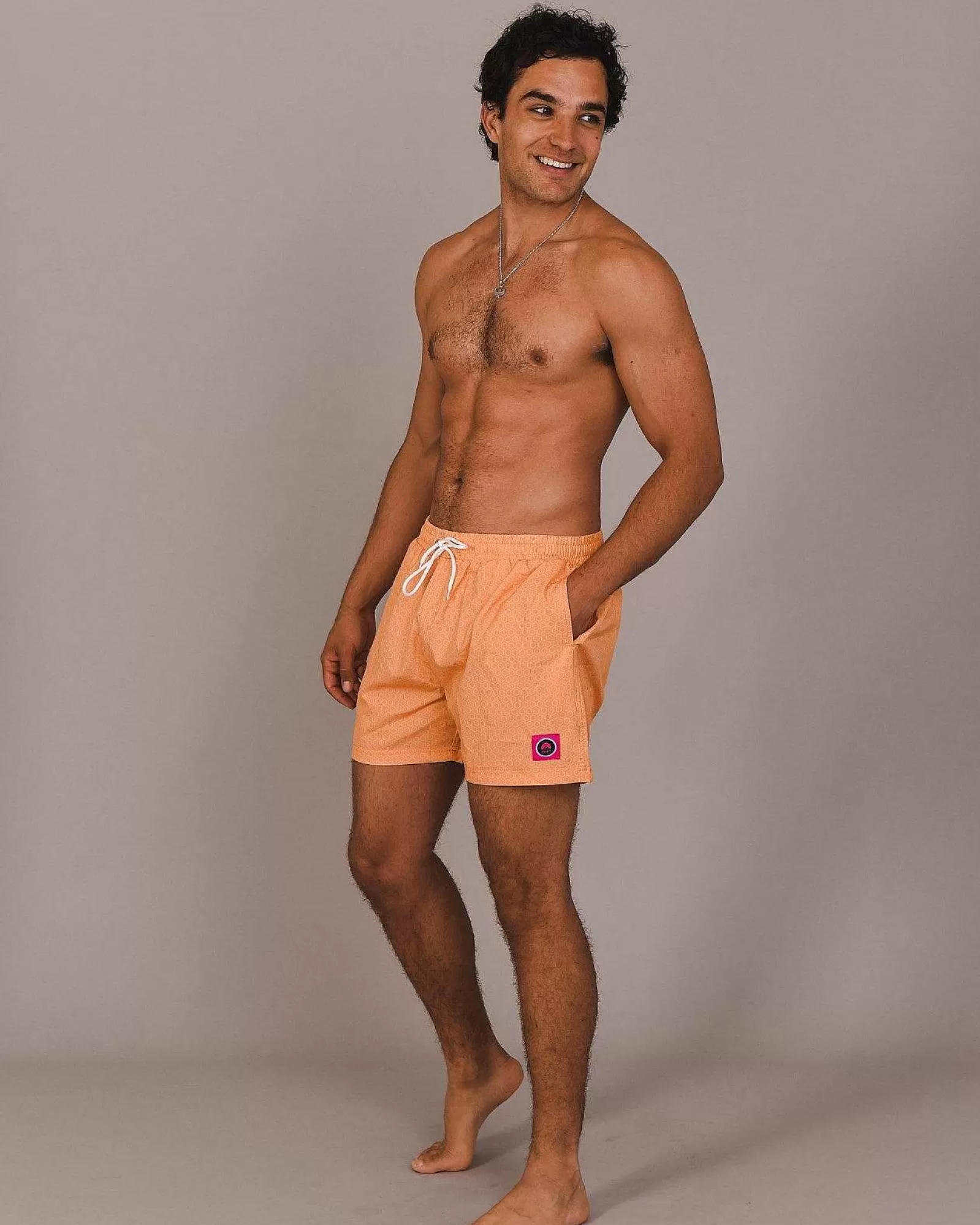 OOSC Swim Shorts<Tangerine Squeeze Men'S Swim Shorts