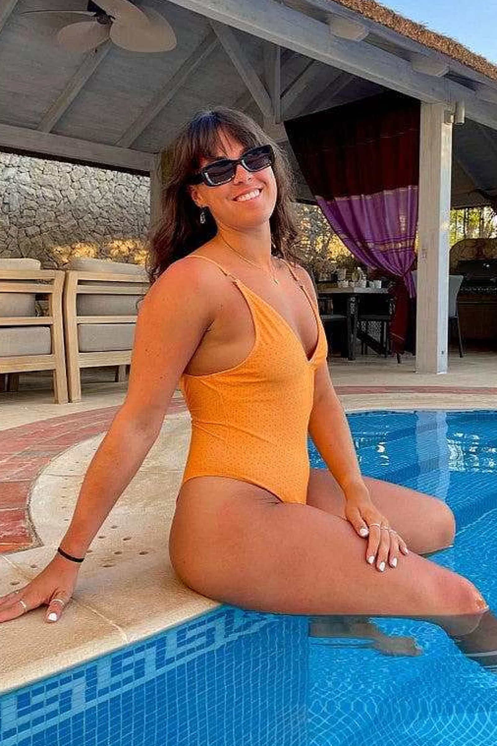 OOSC Swimsuits<Tangerine Squeeze Women'S Swim Suit