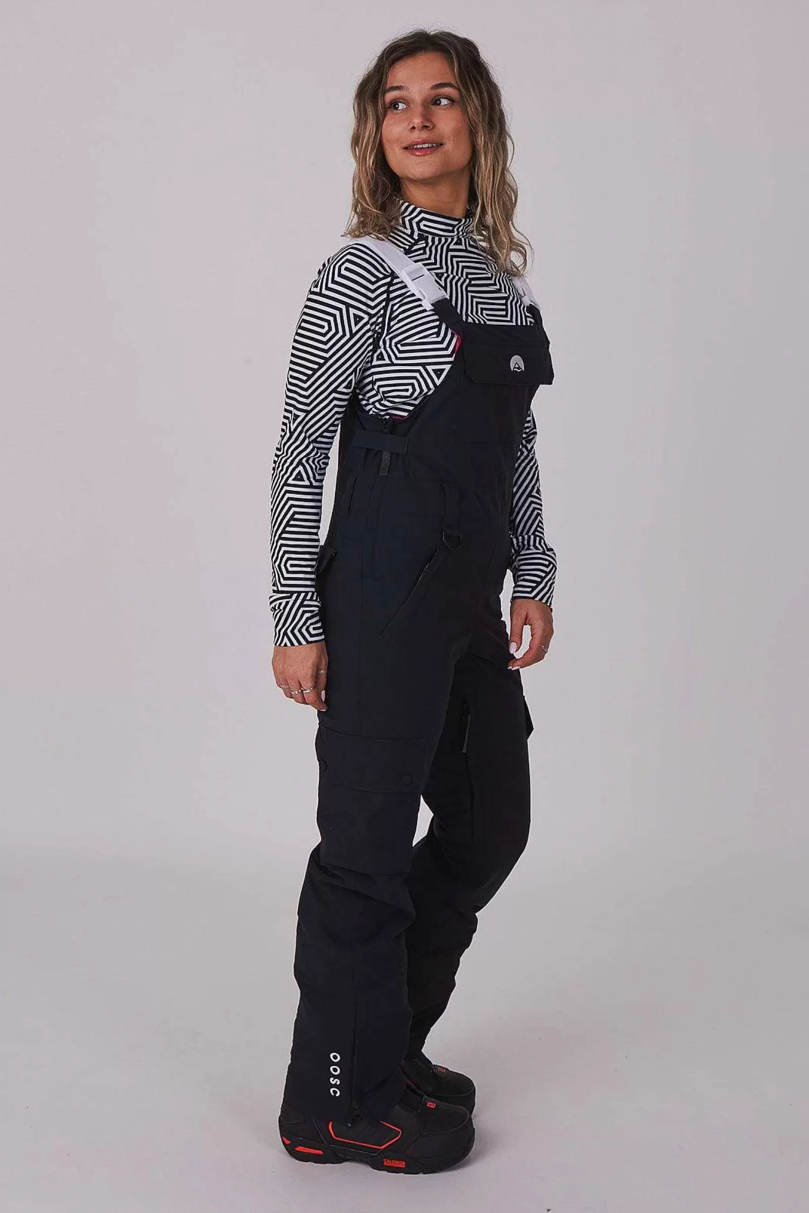 OOSC Yeh Girl Jackets & Bib Pants<Yeh Girl Bib Pant Black
