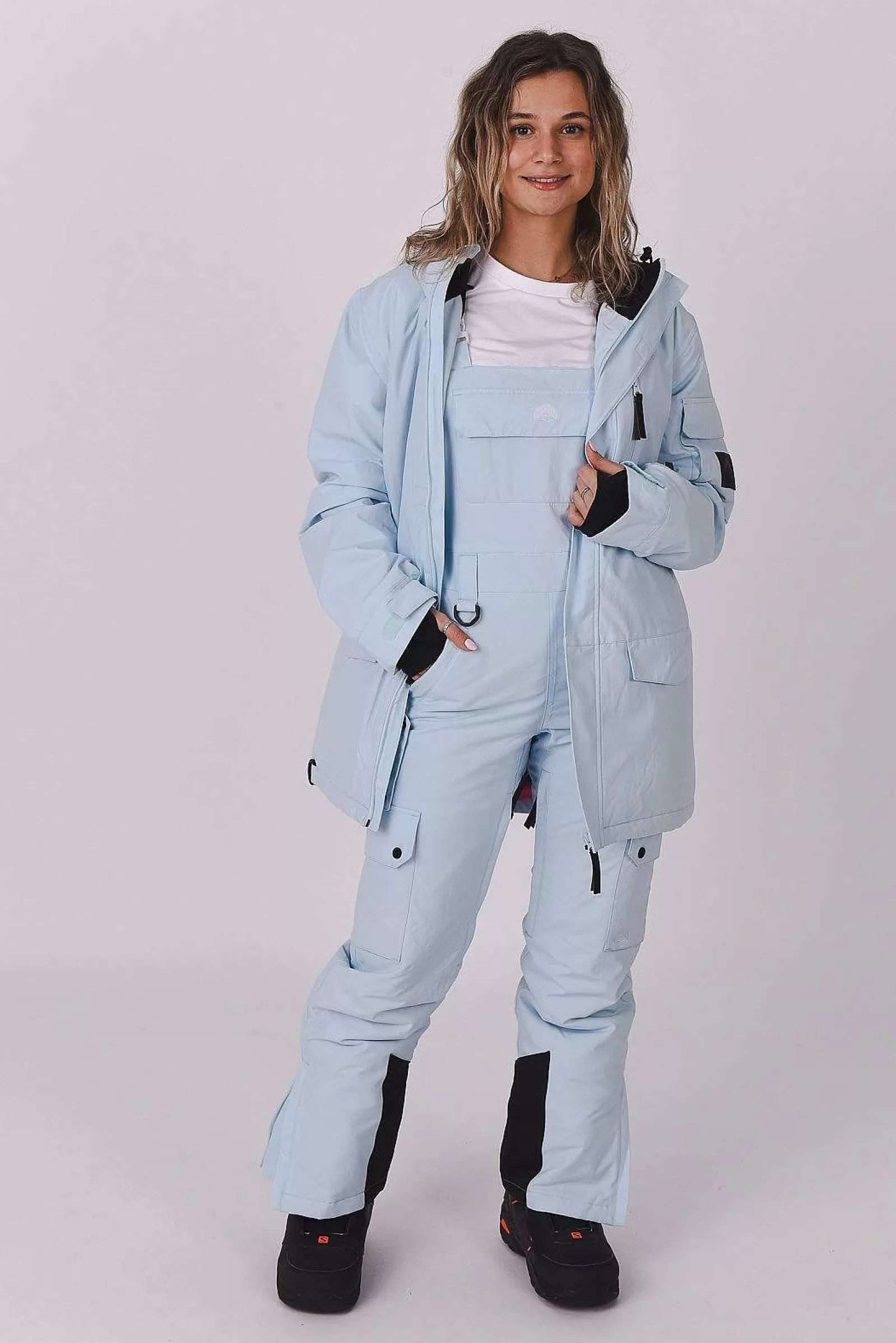 OOSC Snow Pants / Bibs<Yeh Girl Bib Pant Ice Blue
