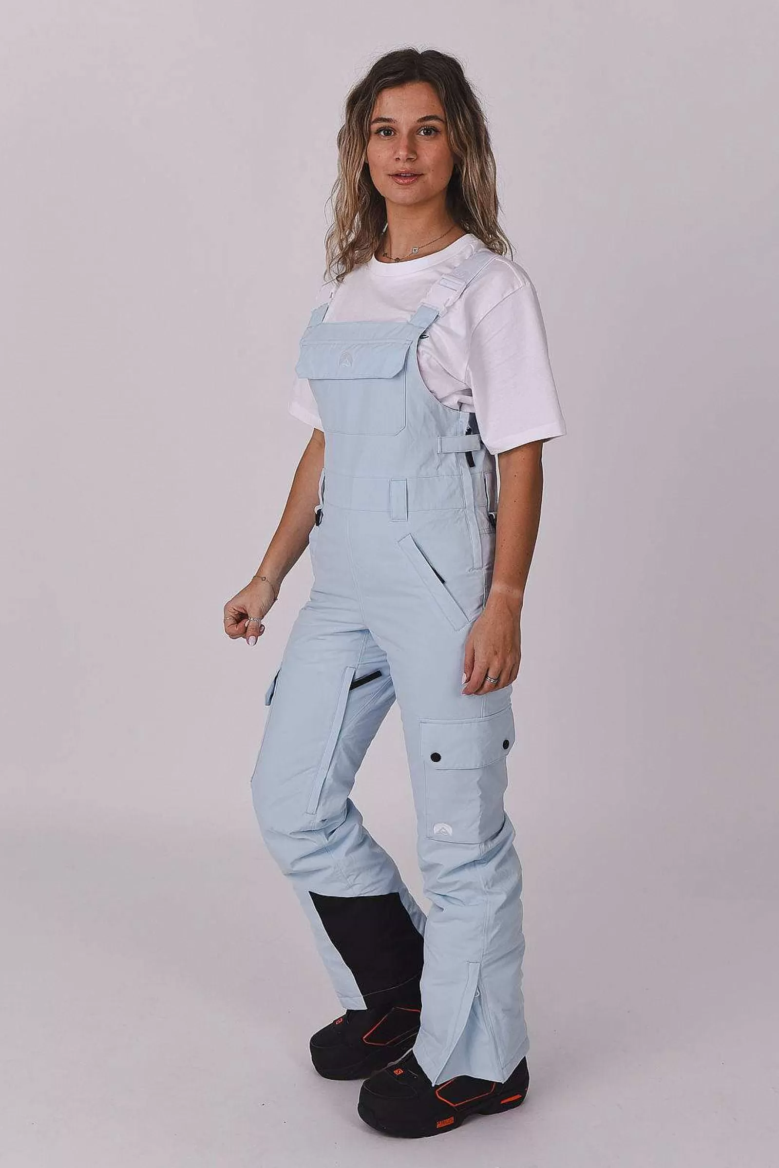 OOSC Yeh Girl Jackets & Bib Pants<Yeh Girl Bib Pant Ice Blue