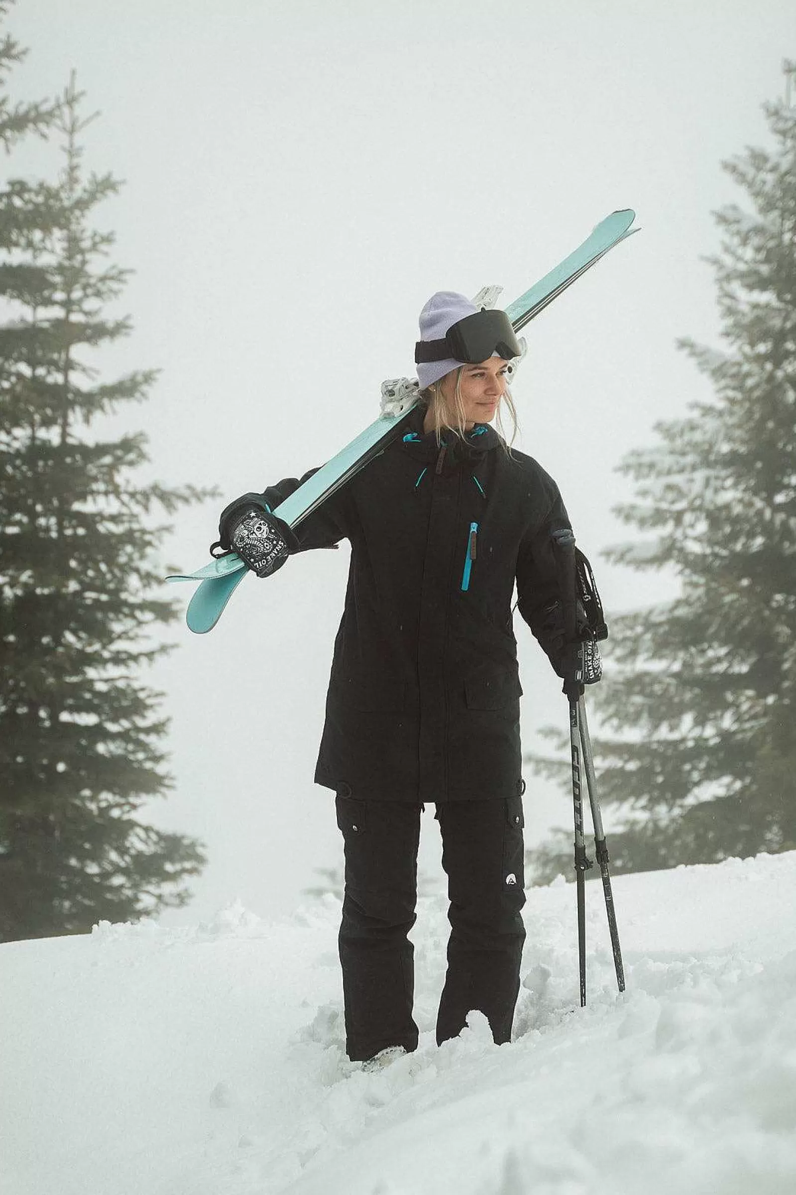 OOSC Snow Jackets<Yeh Girl Ski & Snowboard Jacket Black