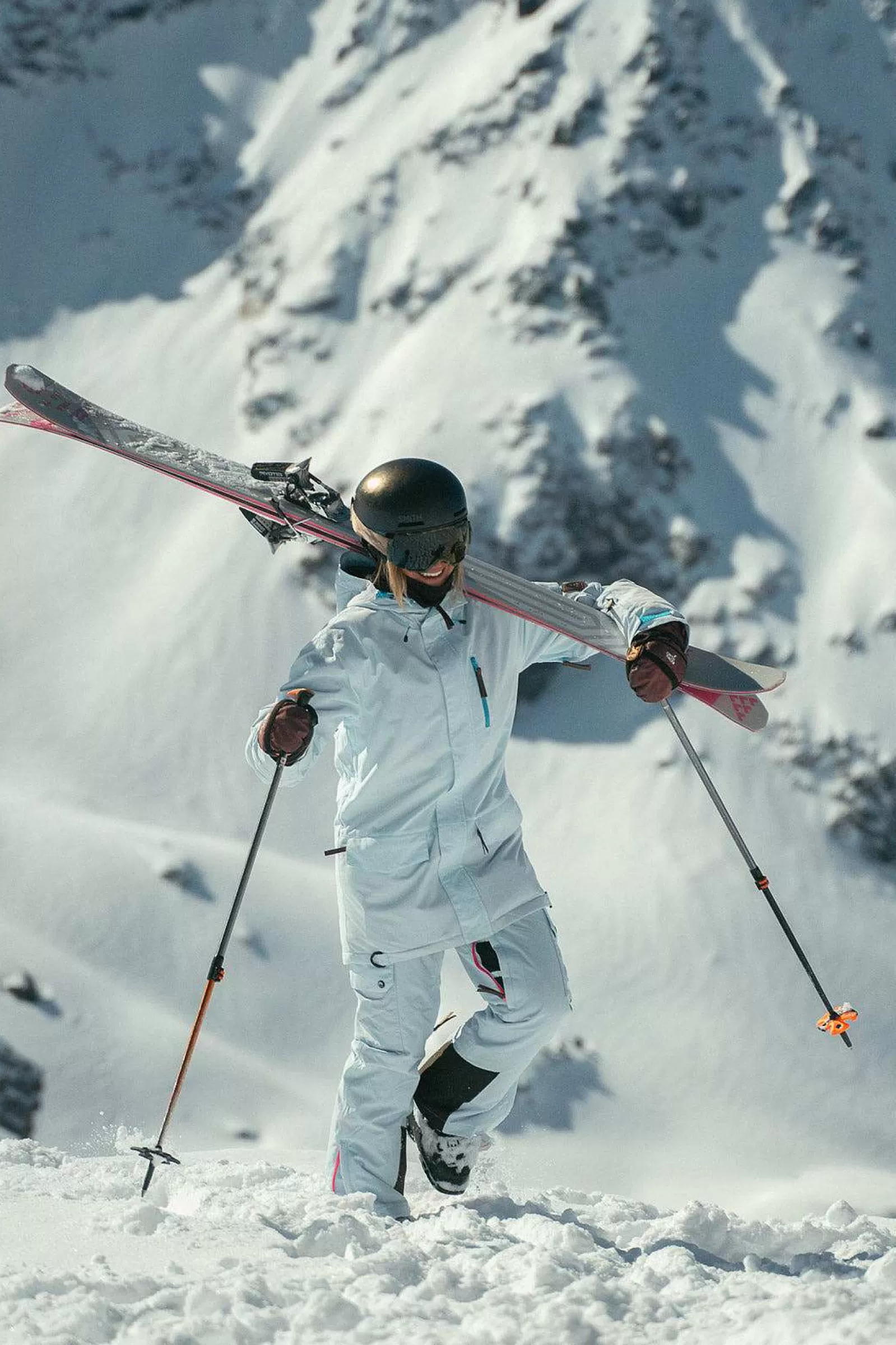 OOSC Yeh Girl Jackets & Bib Pants<Yeh Girl Ski & Snowboard Jacket Ice Blue
