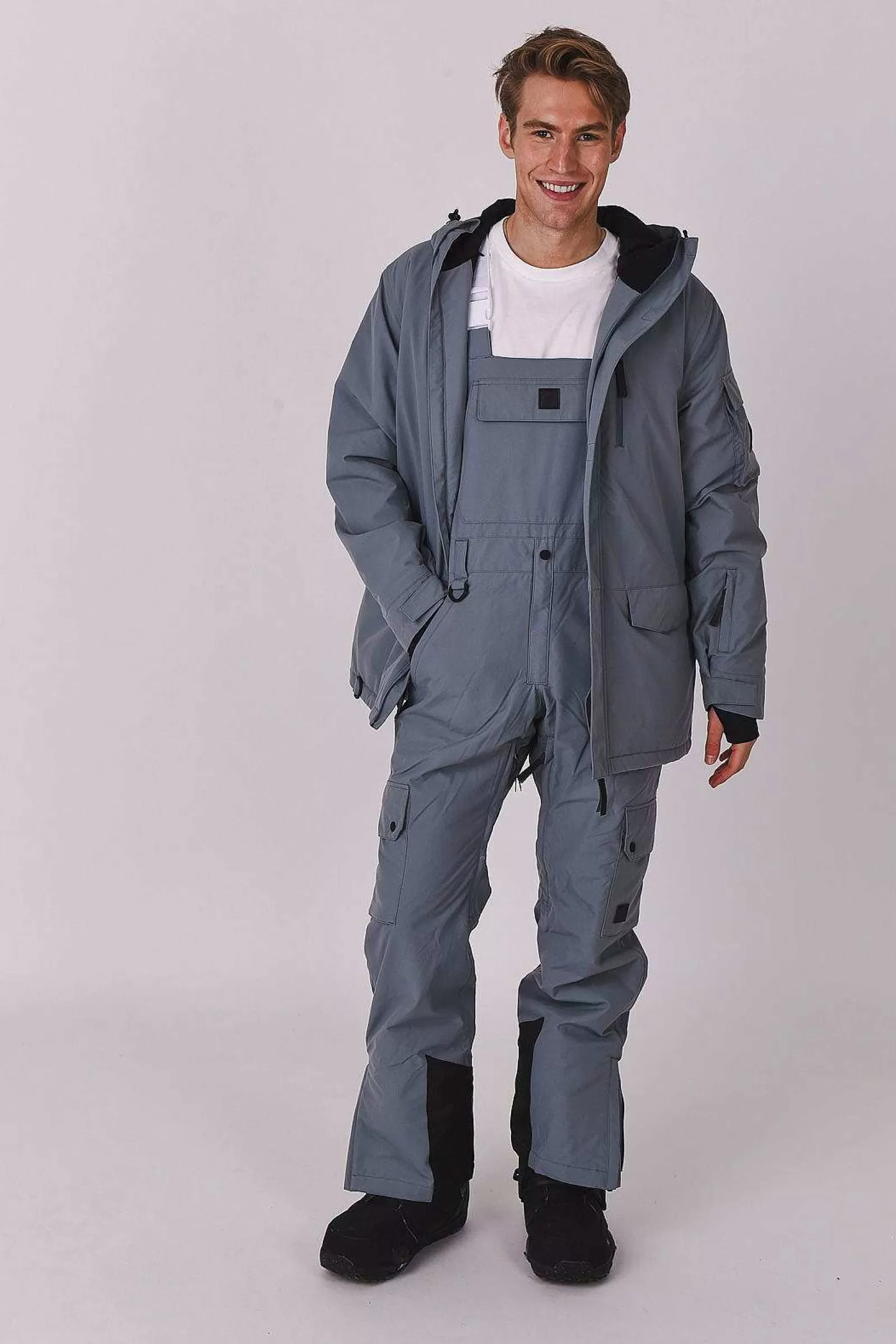 OOSC Snow Pants / Bibs<Yeh Man Bib Pant Grey 23/24